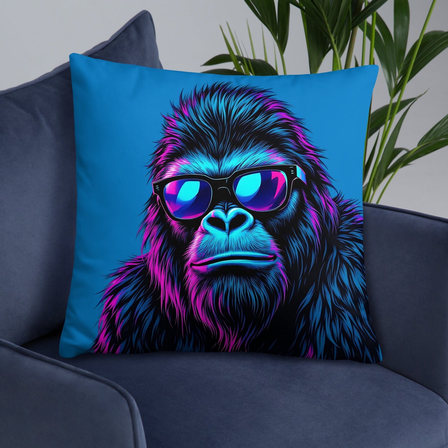 Monkey Basic Pillow - Pillows - Discovery Co.
