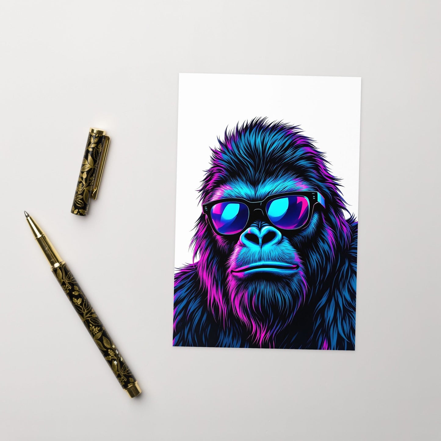 Monkey Greeting Card - Greeting Card - Discovery Co.
