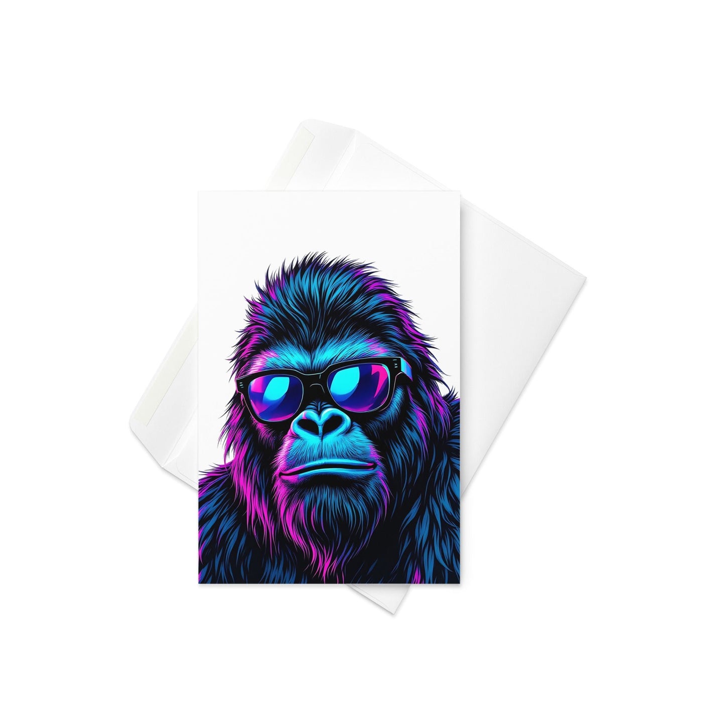 Monkey Greeting Card - Greeting Card - Discovery Co.