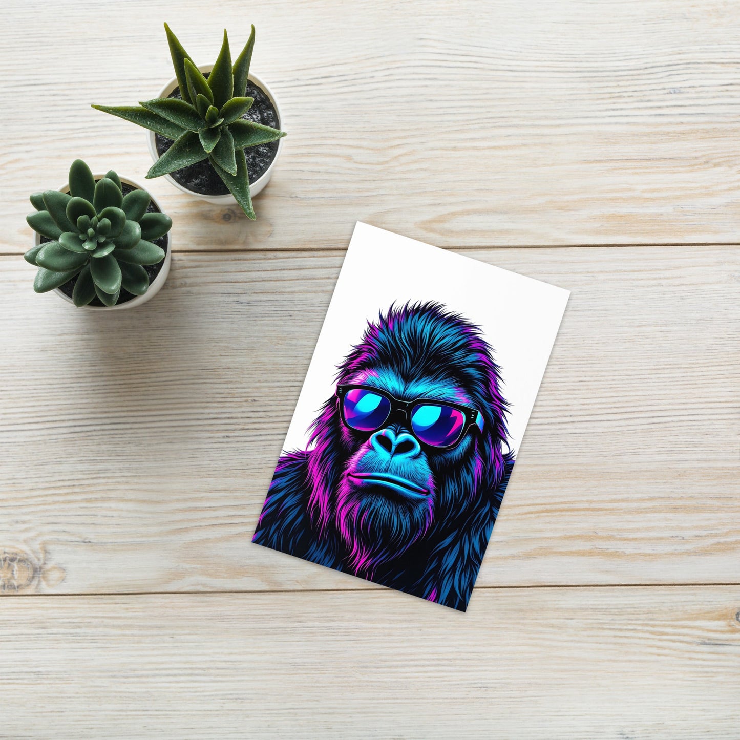 Monkey Greeting Card - Greeting Card - Discovery Co.
