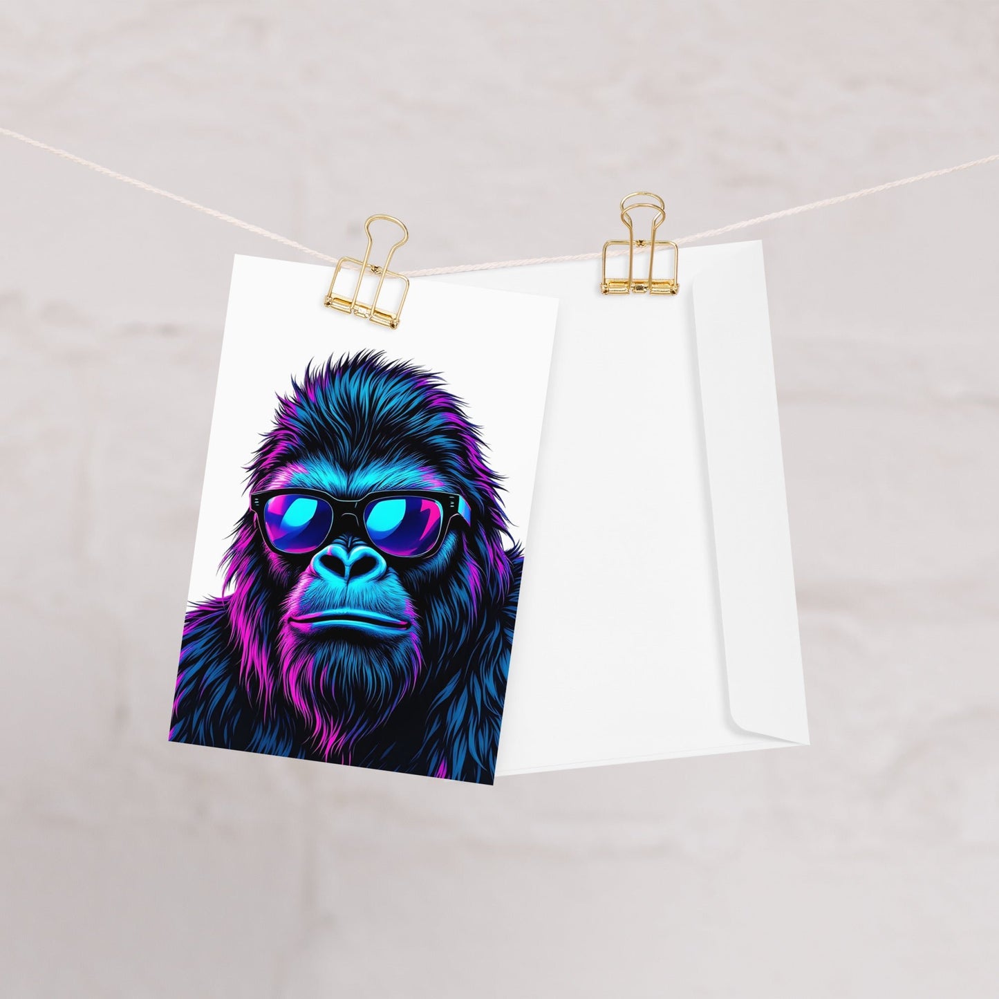 Monkey Greeting Card - Greeting Card - Discovery Co.