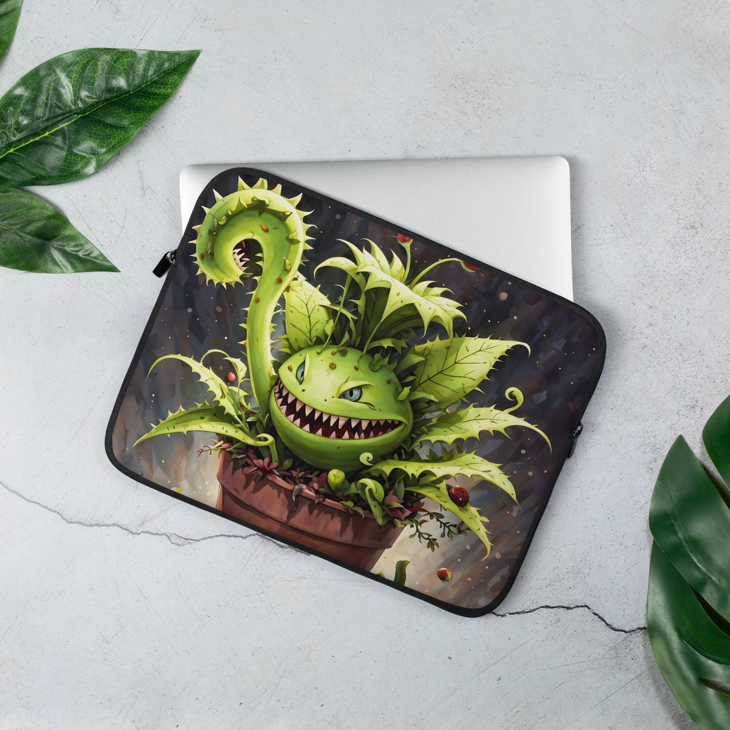 Monster Venus Flytrap Laptop Sleeve - Laptop Cases - Discovery Co.