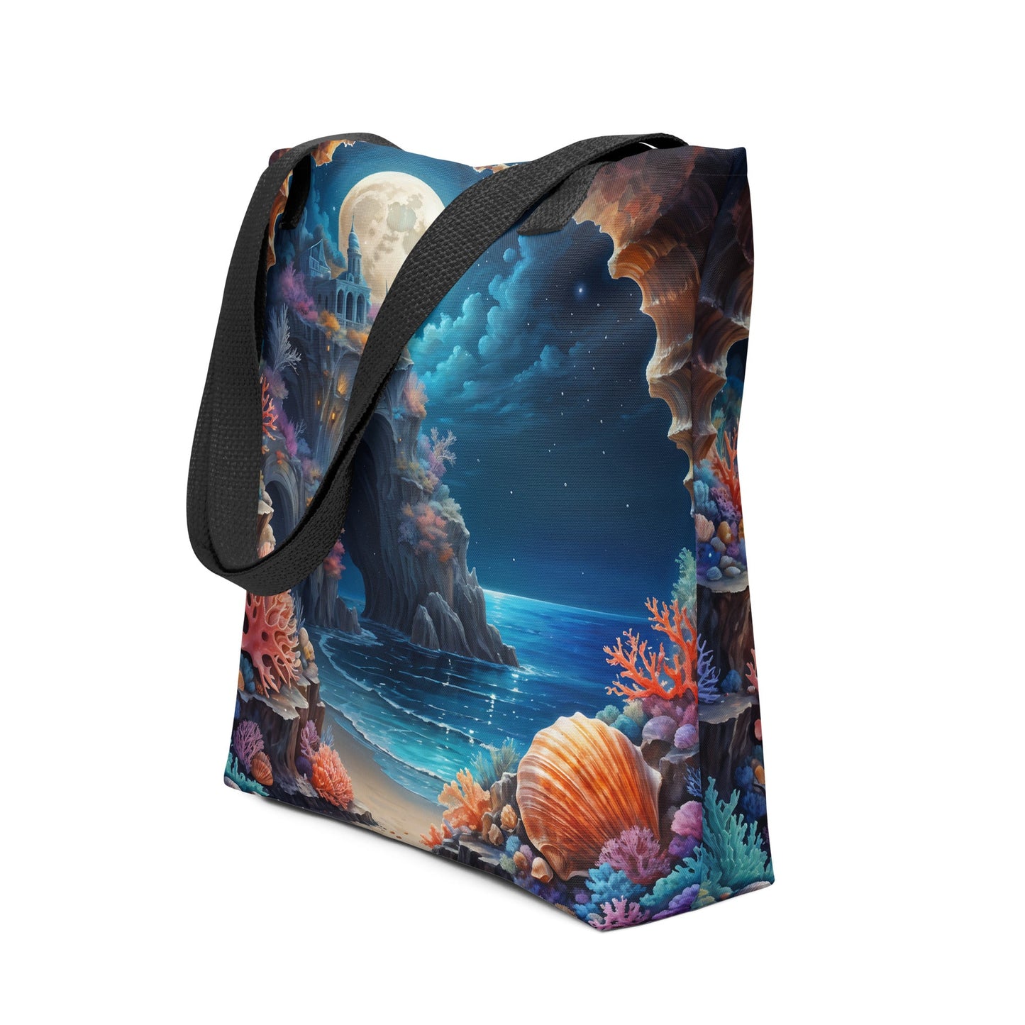 Moonlit Cave II Tote Bag - Tote Bags - Discovery Co.