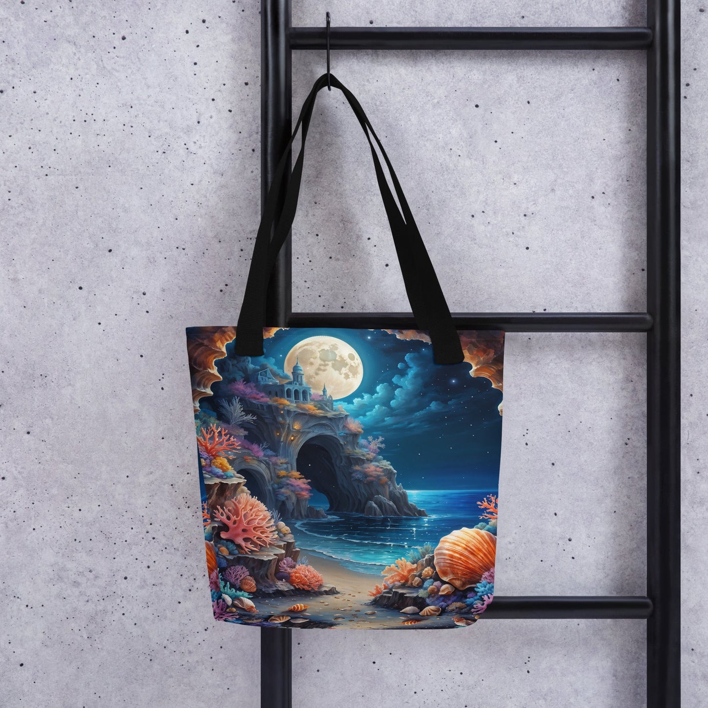 Moonlit Cave II Tote Bag - Tote Bags - Discovery Co.