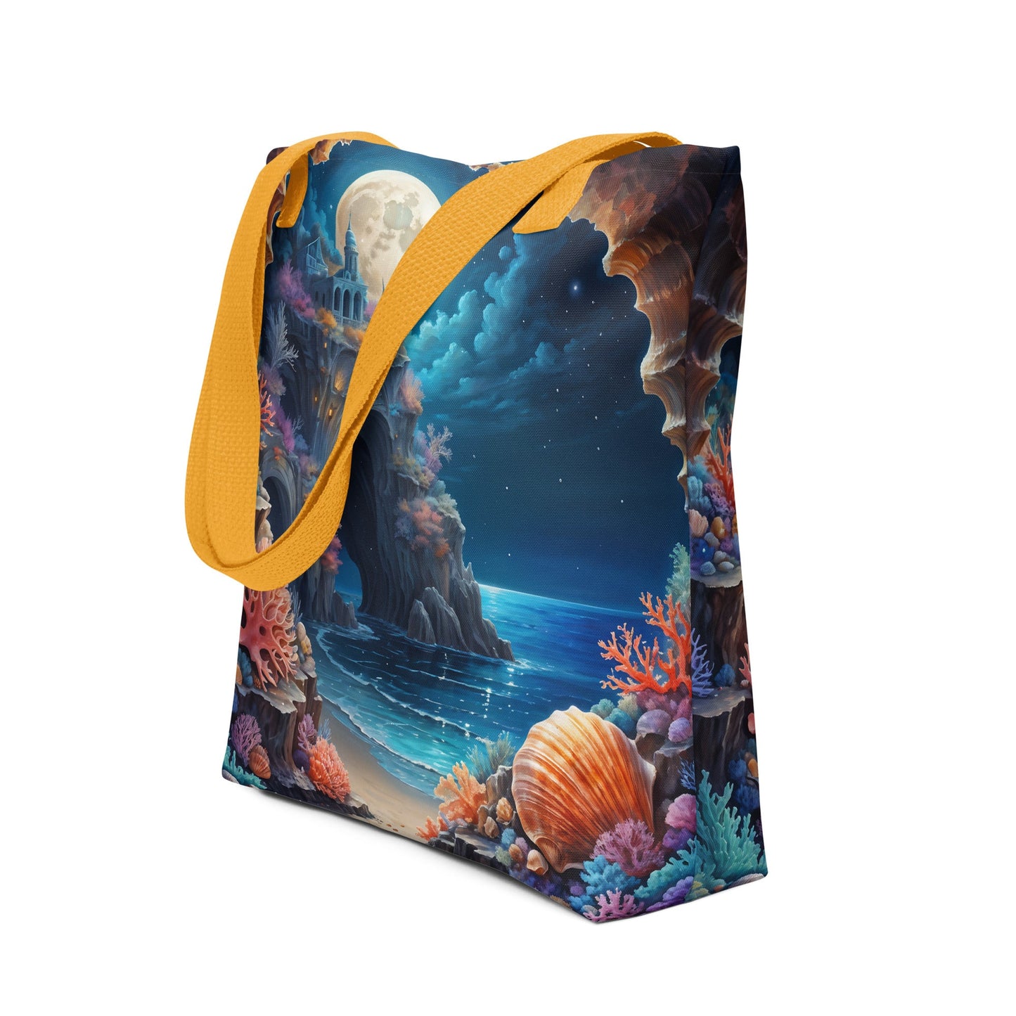 Moonlit Cave II Tote Bag - Tote Bags - Discovery Co.