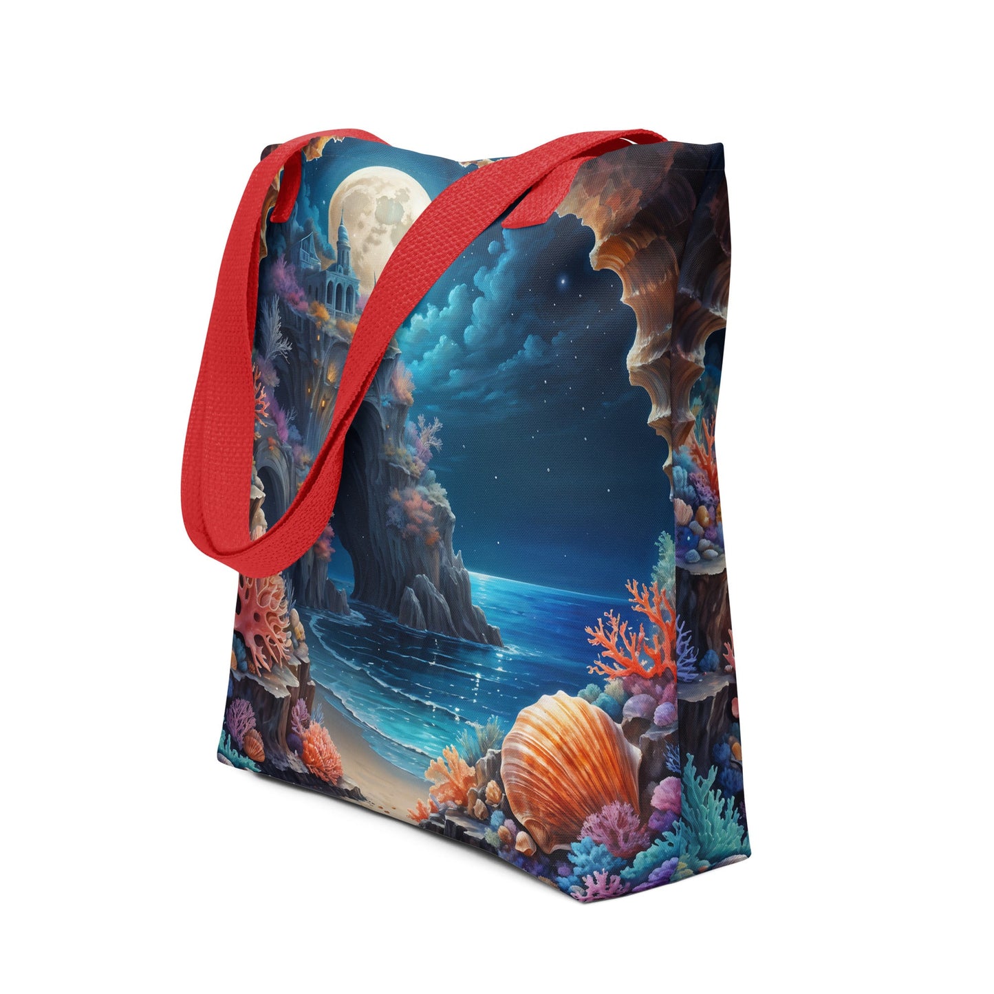 Moonlit Cave II Tote Bag - Tote Bags - Discovery Co.