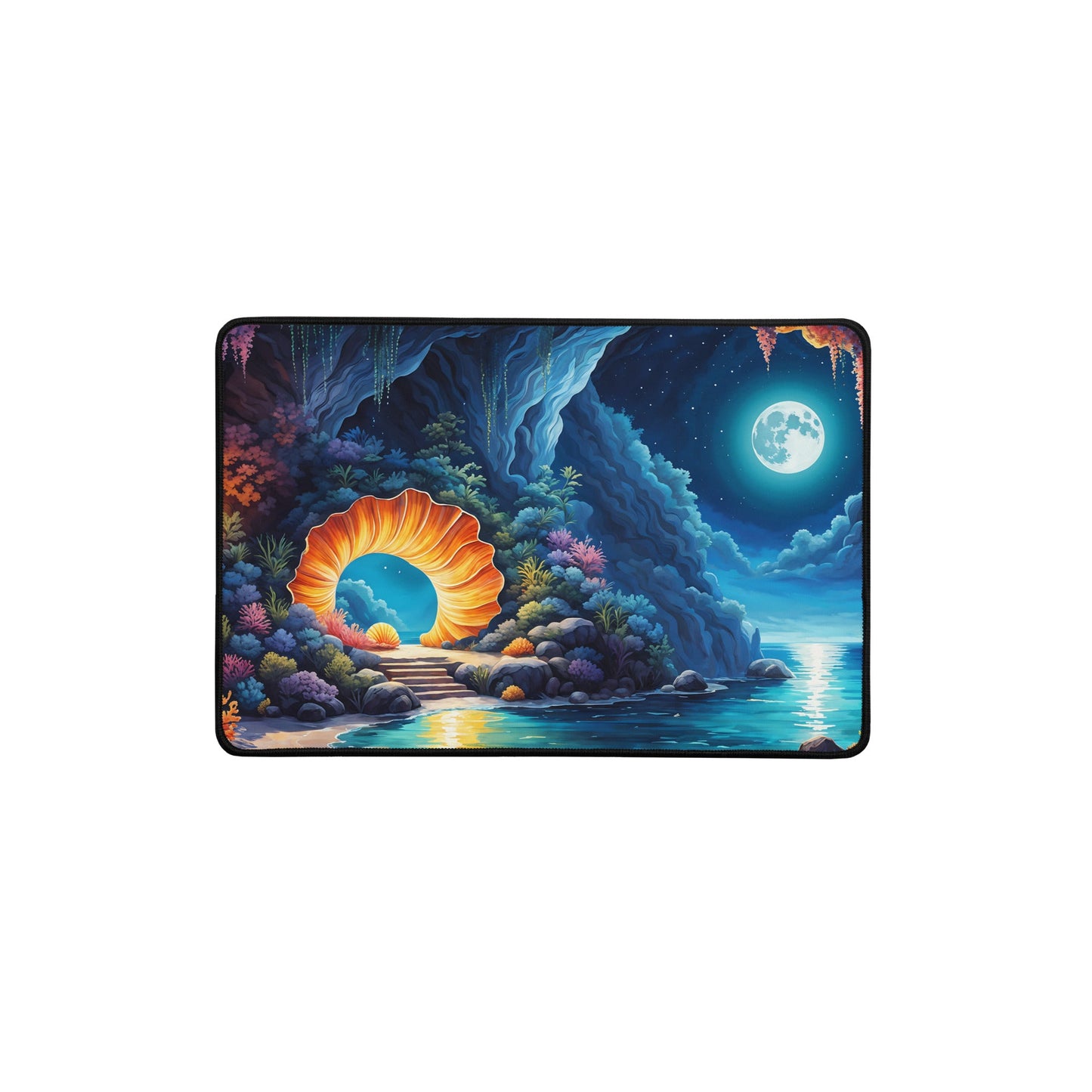 Moonlit Shore Desk Mat - Mouse Pads - Discovery Co.