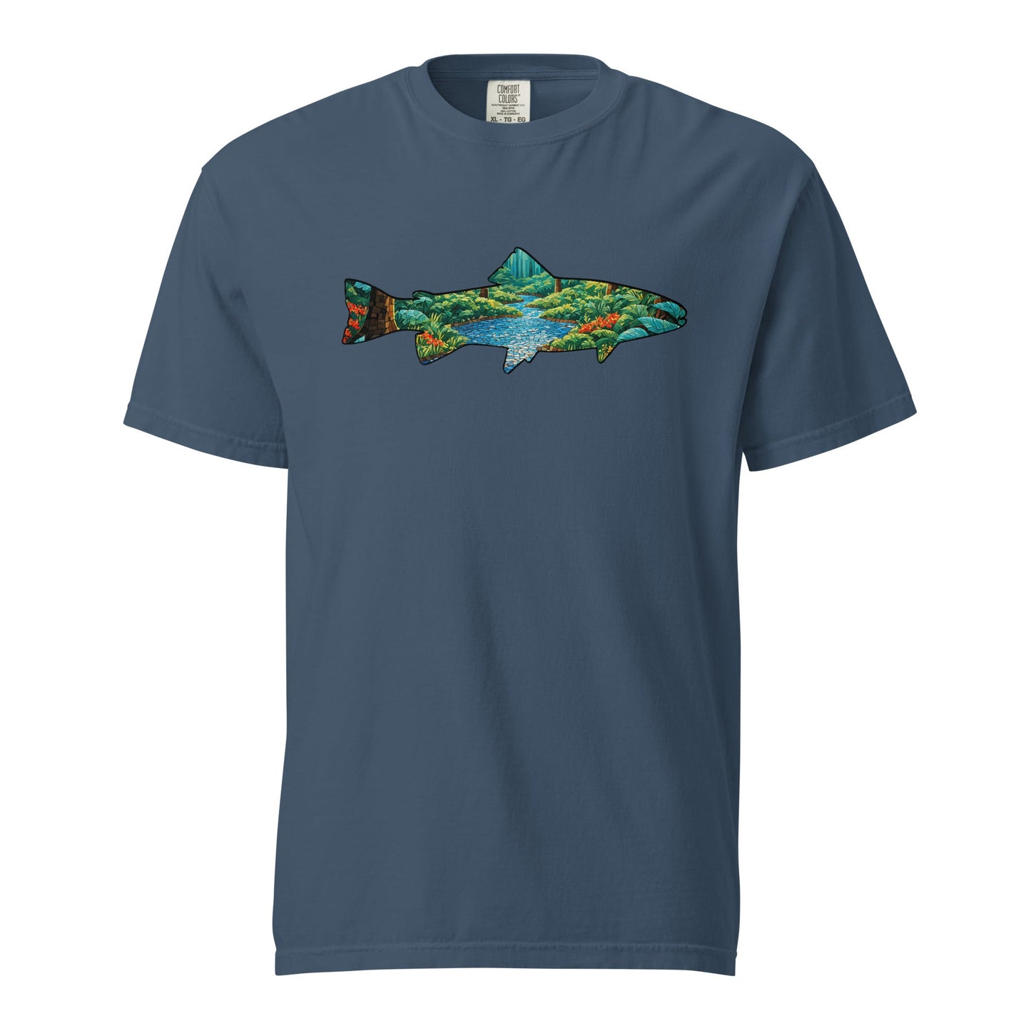 Mosaic Forest Trout Women's (Unisex) Premium Tee - Women's Shirts - Discovery Co.
