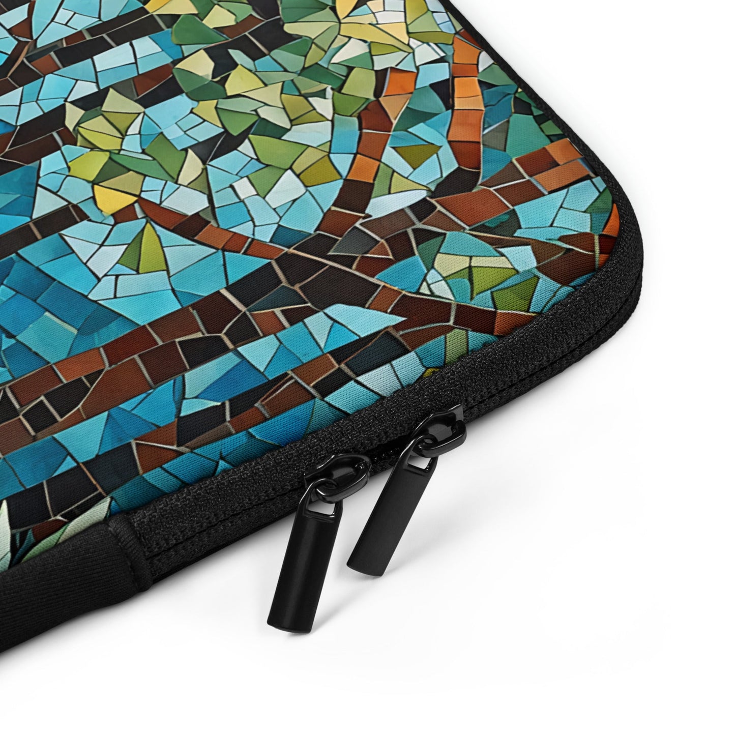 Mosaic Squirrels In The Forest Laptop Sleeve - Laptop Cases - Discovery Co.