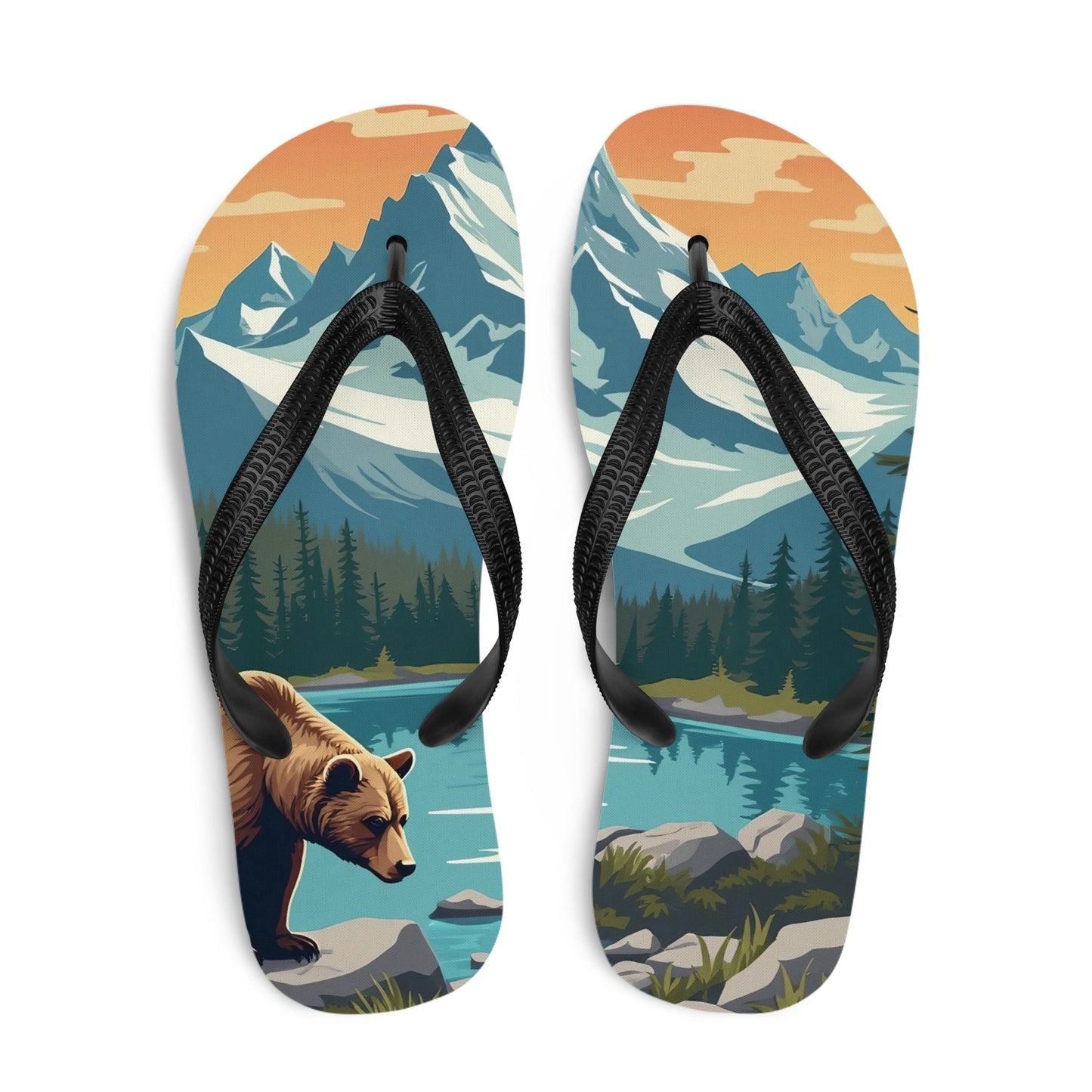 Mountain Bear Flip - Flops - Footwear - Discovery Co.