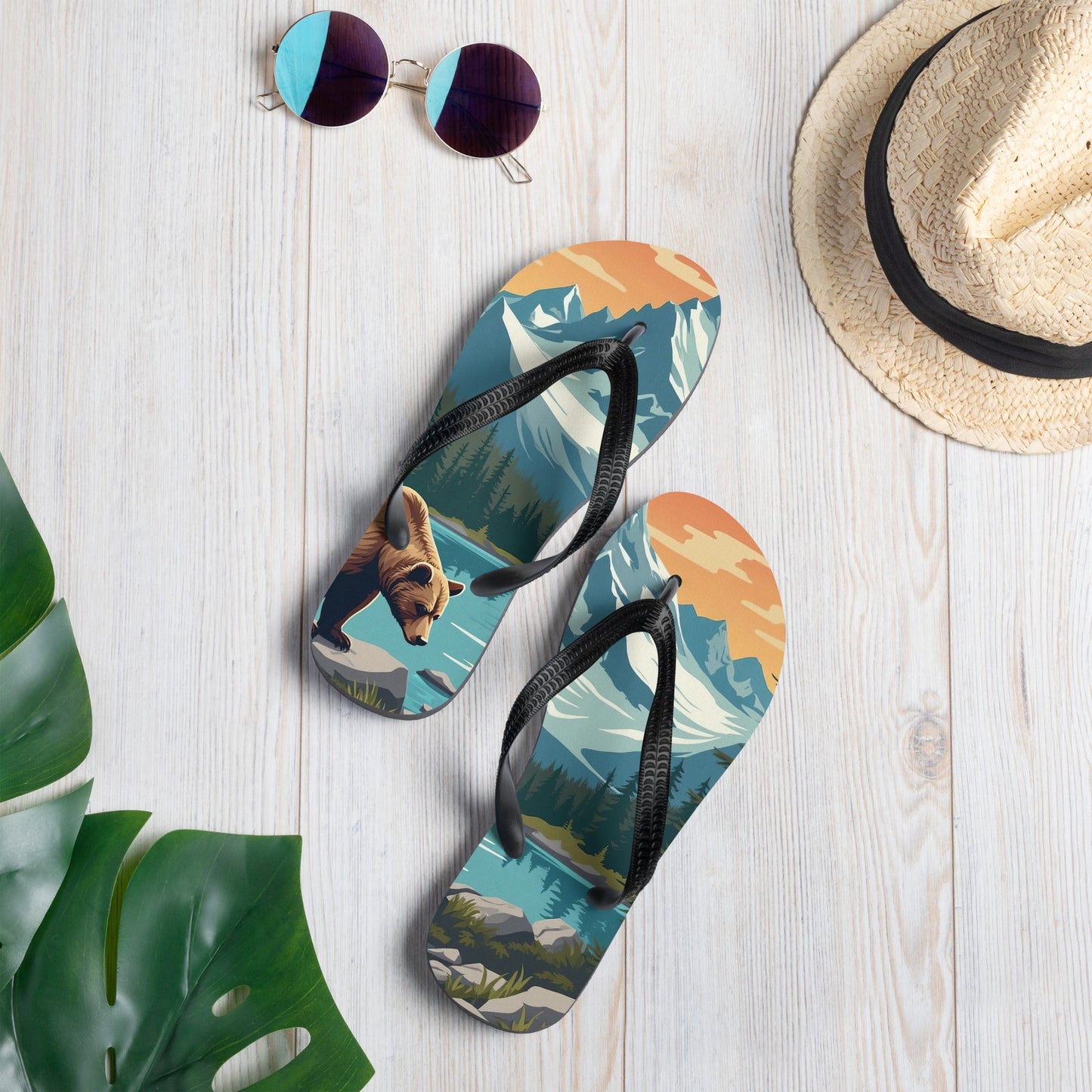 Mountain Bear Flip - Flops - Footwear - Discovery Co.