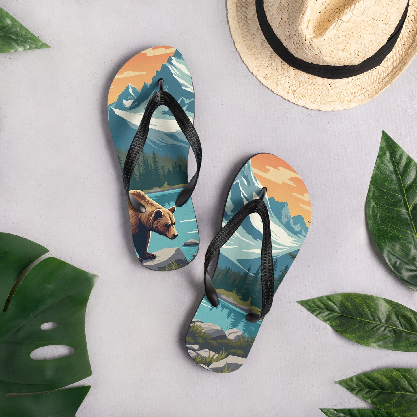 Mountain Bear Flip - Flops - Footwear - Discovery Co.
