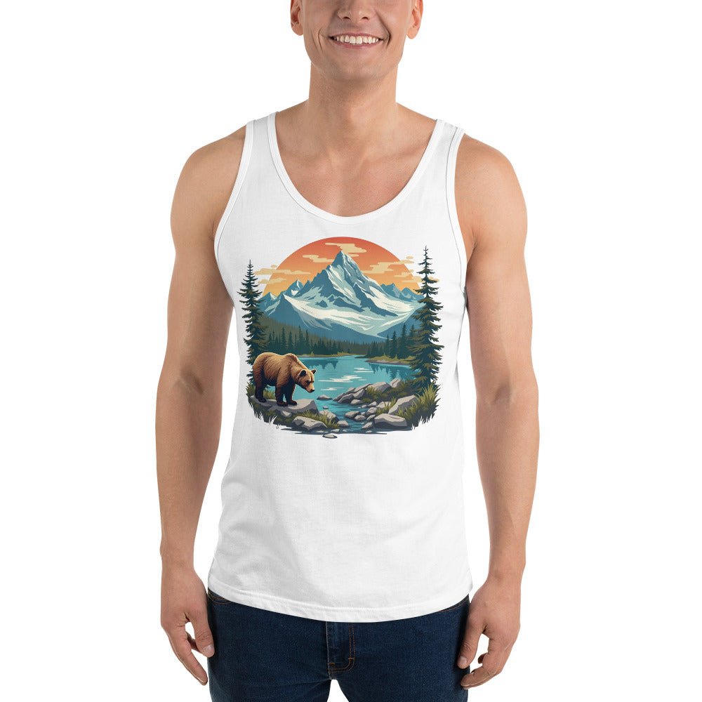 Mountain Bear Men's Tank Top - Men's Shirts - Discovery Co.