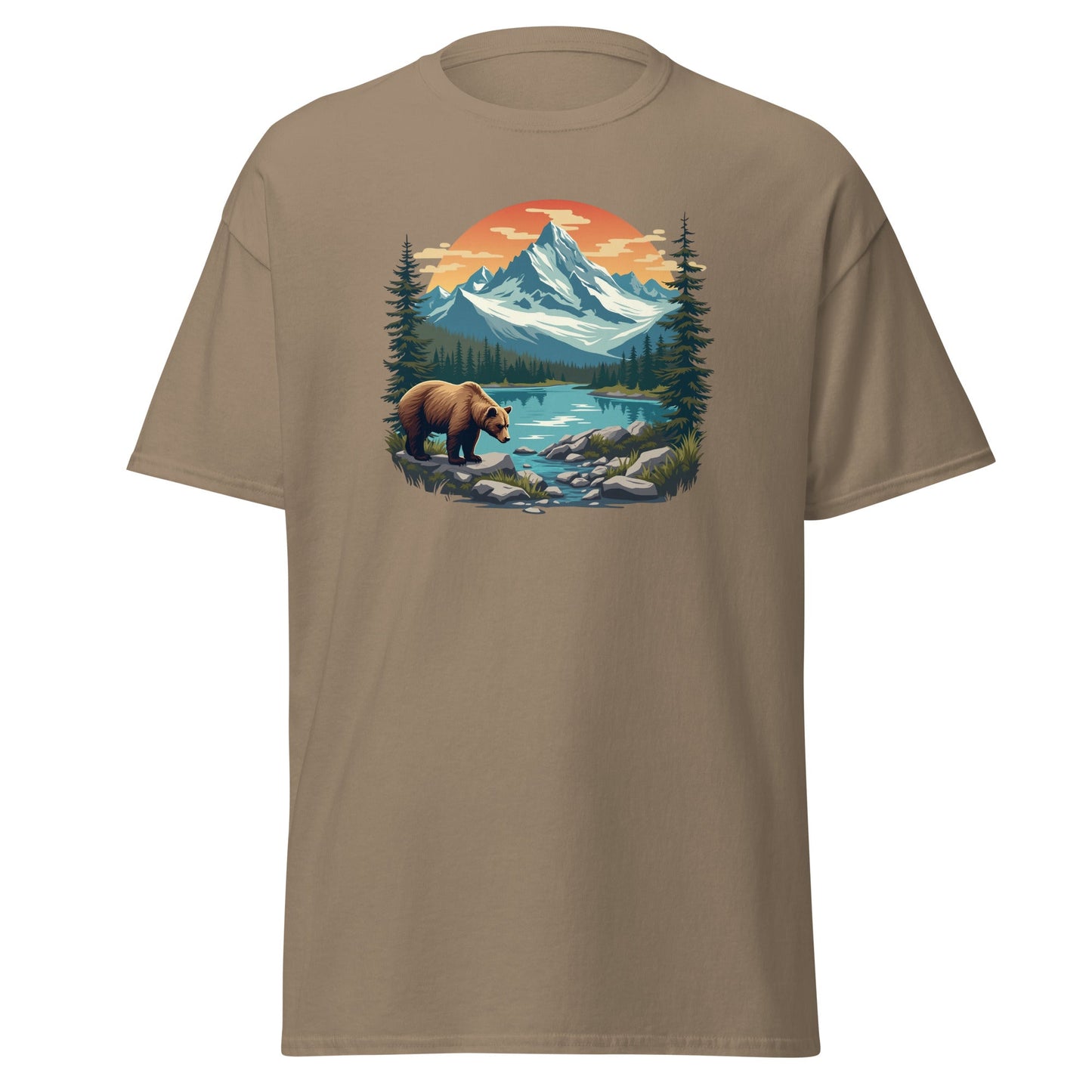 Mountain Bear Men's (Unisex) Classic Tee - Men's Shirts - Discovery Co.