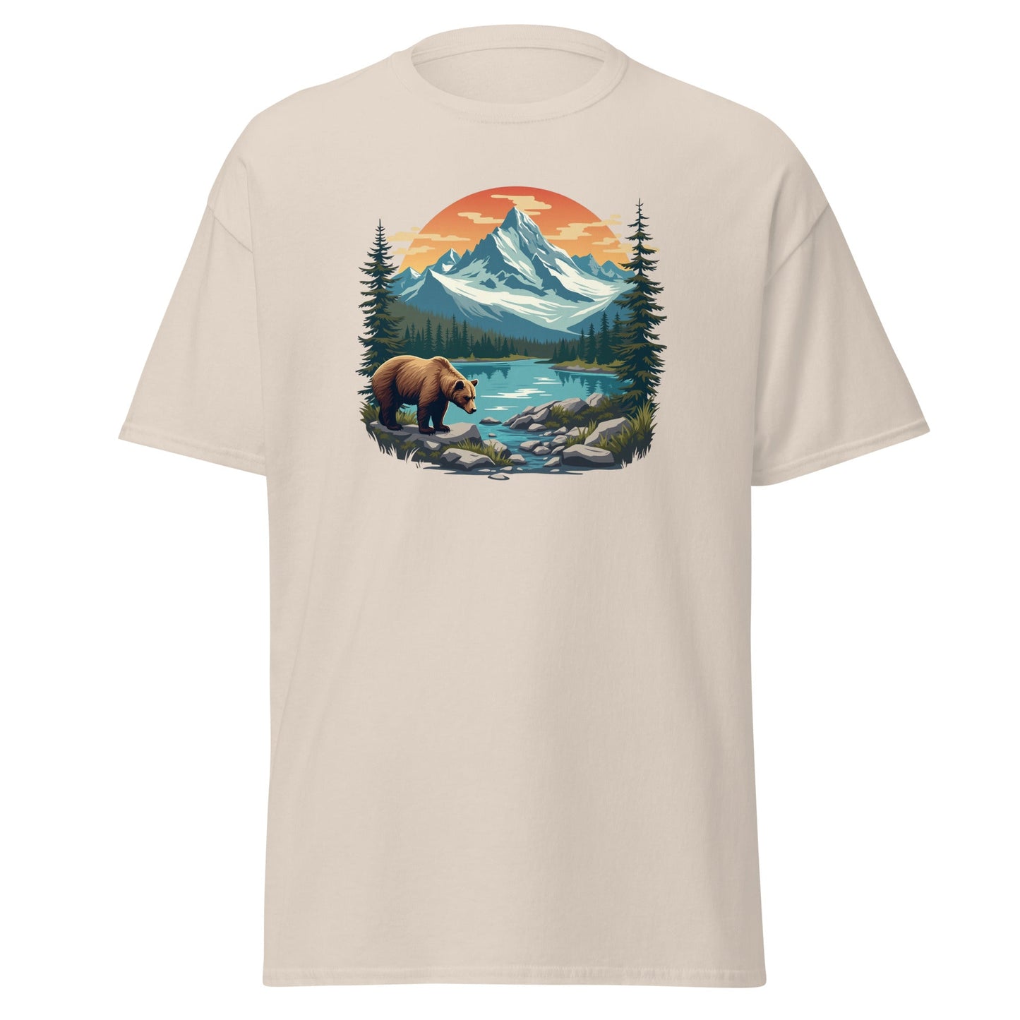 Mountain Bear Men's (Unisex) Classic Tee - Men's Shirts - Discovery Co.