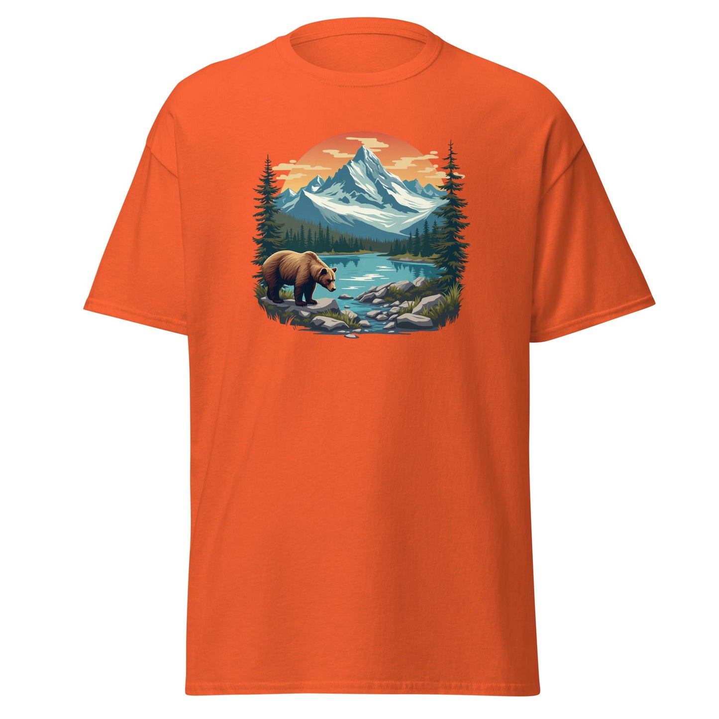 Mountain Bear Men's (Unisex) Classic Tee - Men's Shirts - Discovery Co.