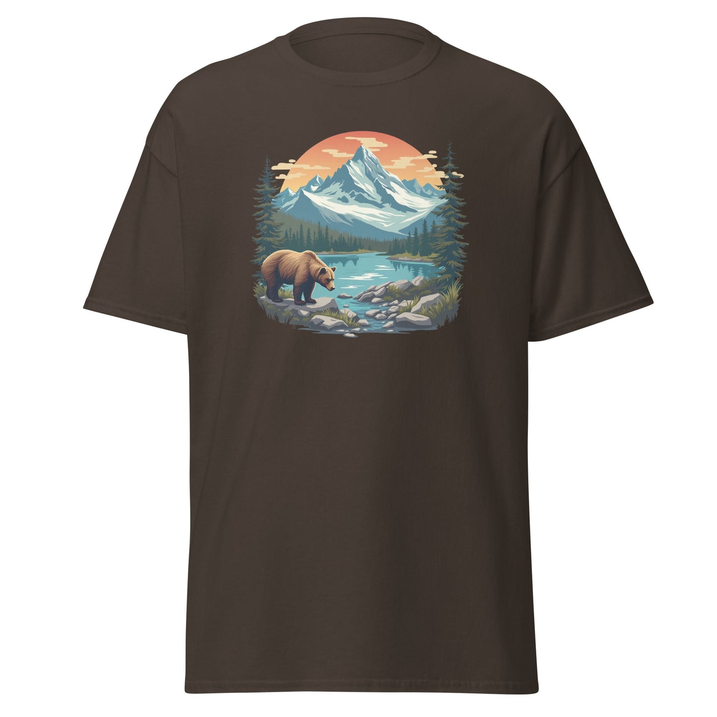 Mountain Bear Men's (Unisex) Classic Tee - Men's Shirts - Discovery Co.