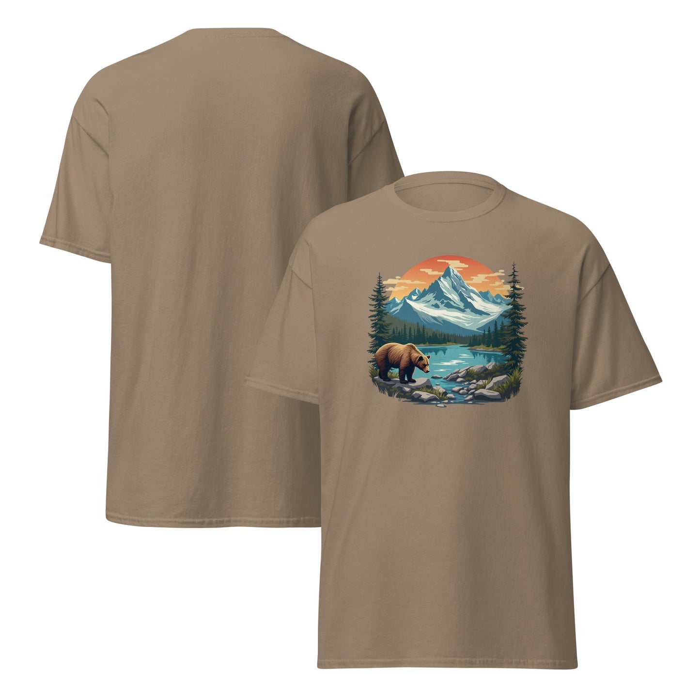 Mountain Bear Men's (Unisex) Classic Tee - Men's Shirts - Discovery Co.