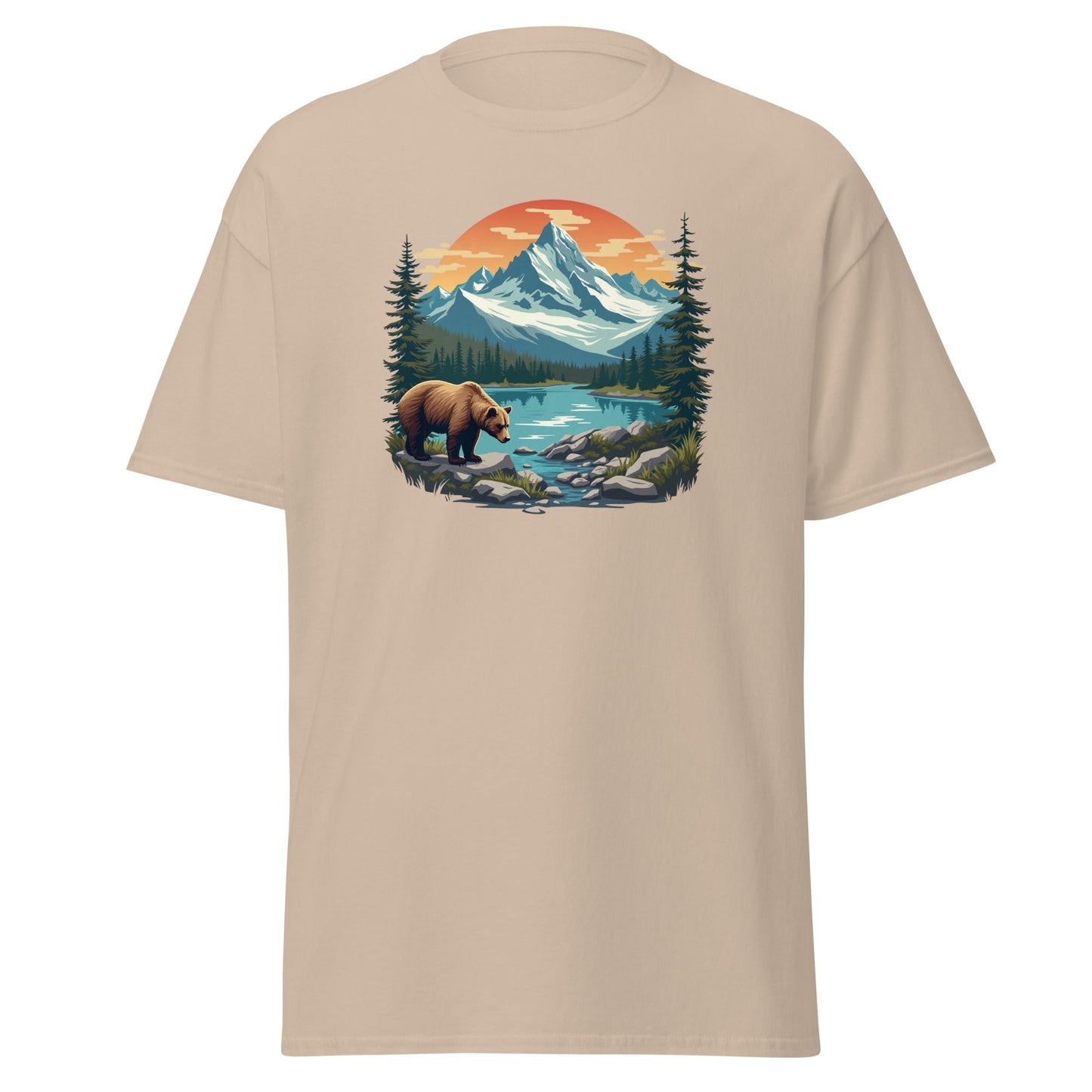 Mountain Bear Men's (Unisex) Classic Tee - Men's Shirts - Discovery Co.