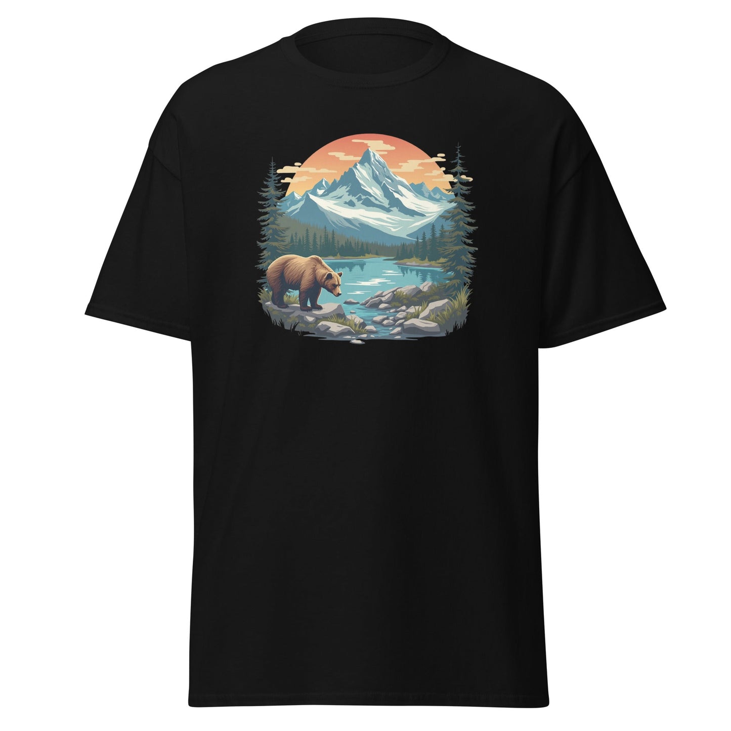 Mountain Bear Men's (Unisex) Classic Tee - Men's Shirts - Discovery Co.