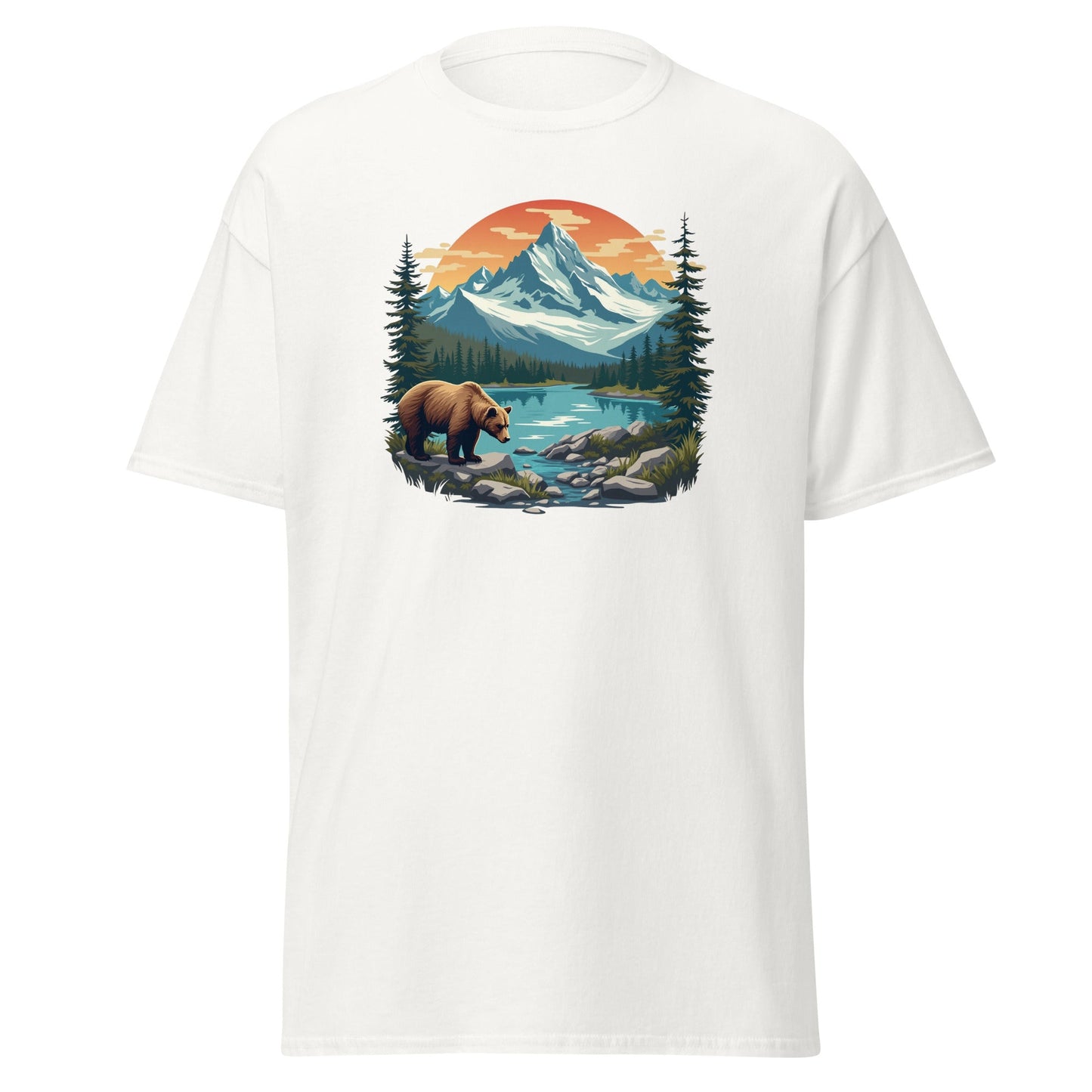 Mountain Bear Men's (Unisex) Classic Tee - Men's Shirts - Discovery Co.