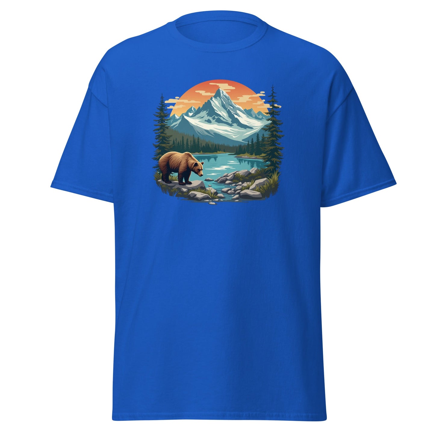 Mountain Bear Men's (Unisex) Classic Tee - Men's Shirts - Discovery Co.