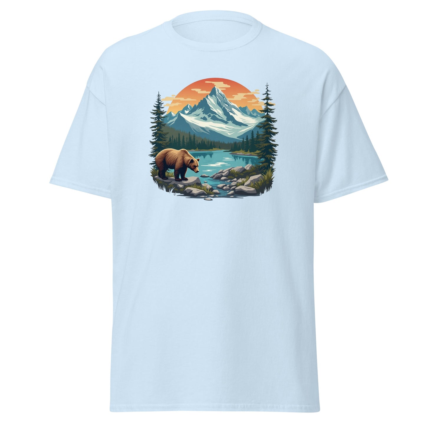 Mountain Bear Men's (Unisex) Classic Tee - Men's Shirts - Discovery Co.