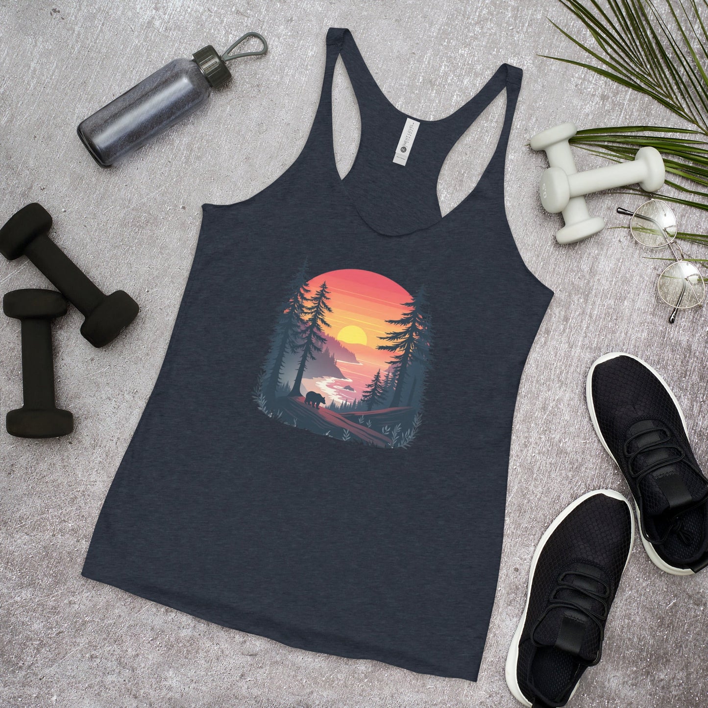 Mountain Bear Women's Racerback Tank - Women's Shirts - Discovery Co.
