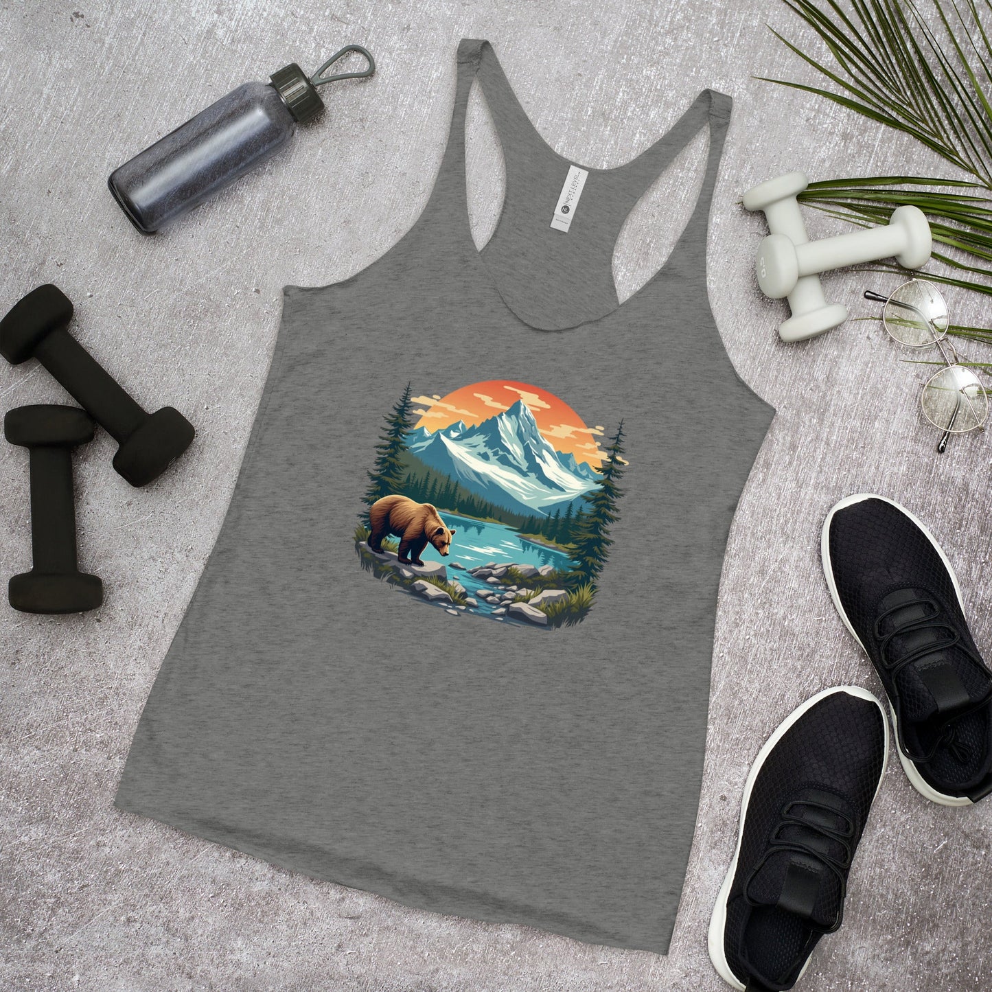 Mountain Bear Women's Racerback Tank - Women's Shirts - Discovery Co.