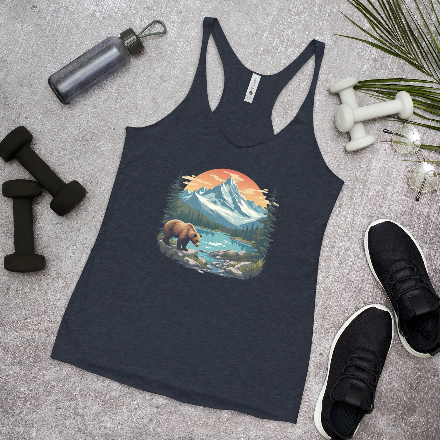Mountain Bear Women's Racerback Tank - Women's Shirts - Discovery Co.