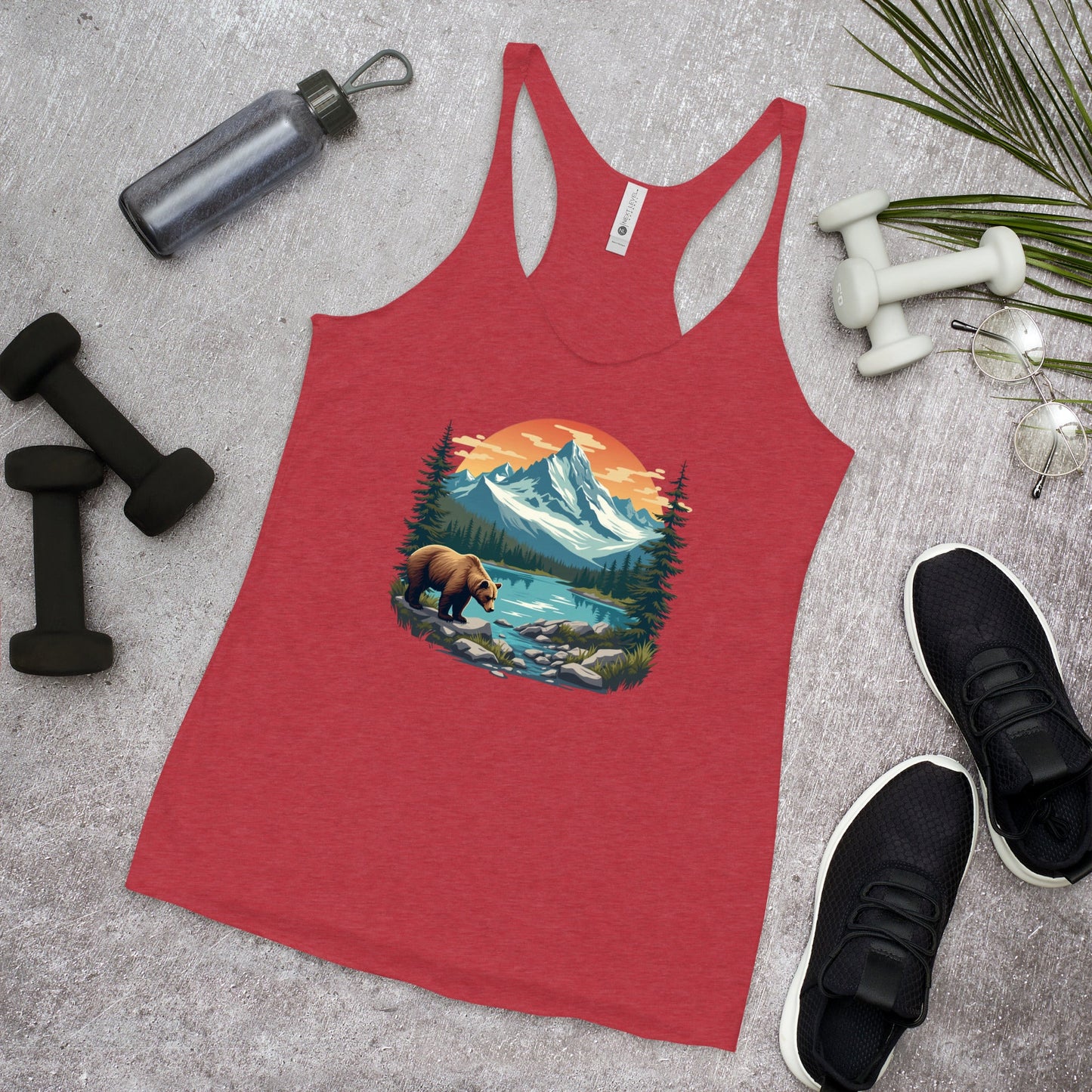 Mountain Bear Women's Racerback Tank - Women's Shirts - Discovery Co.