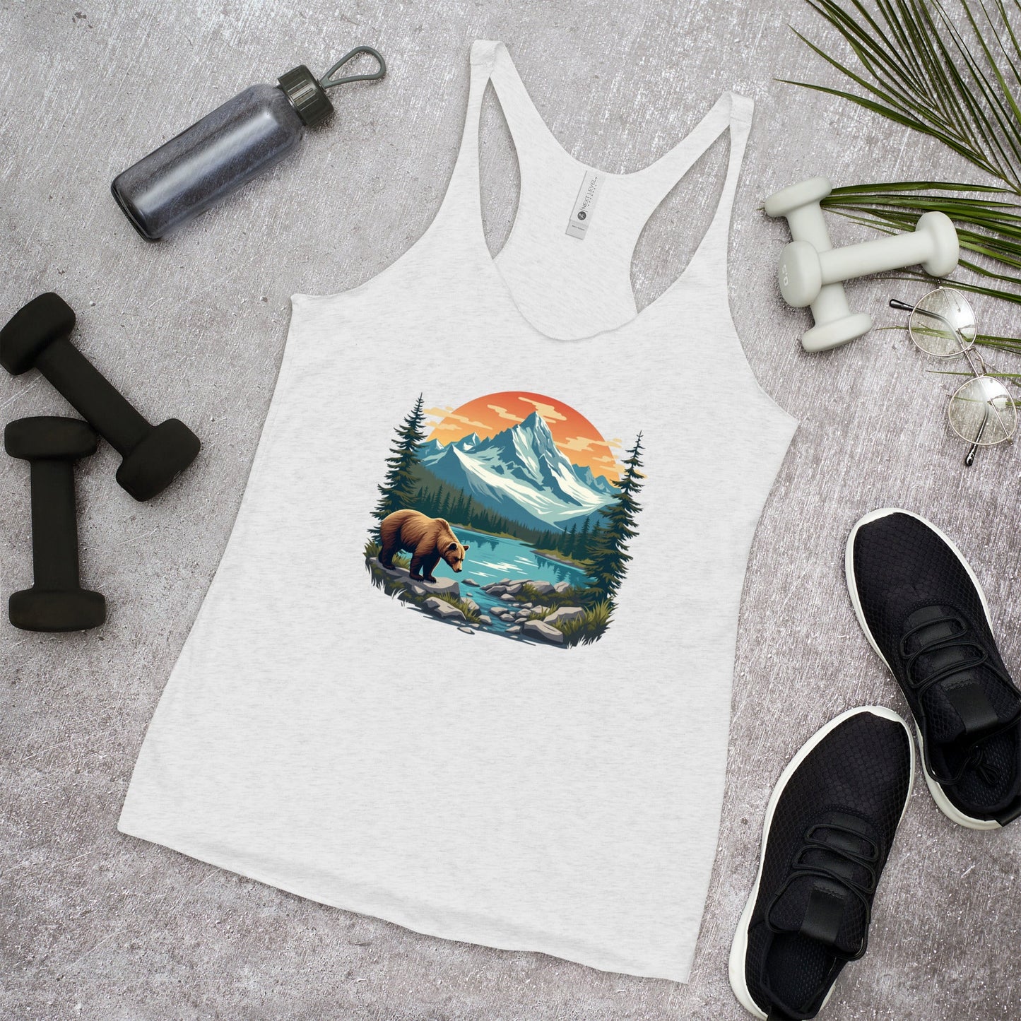 Mountain Bear Women's Racerback Tank - Women's Shirts - Discovery Co.