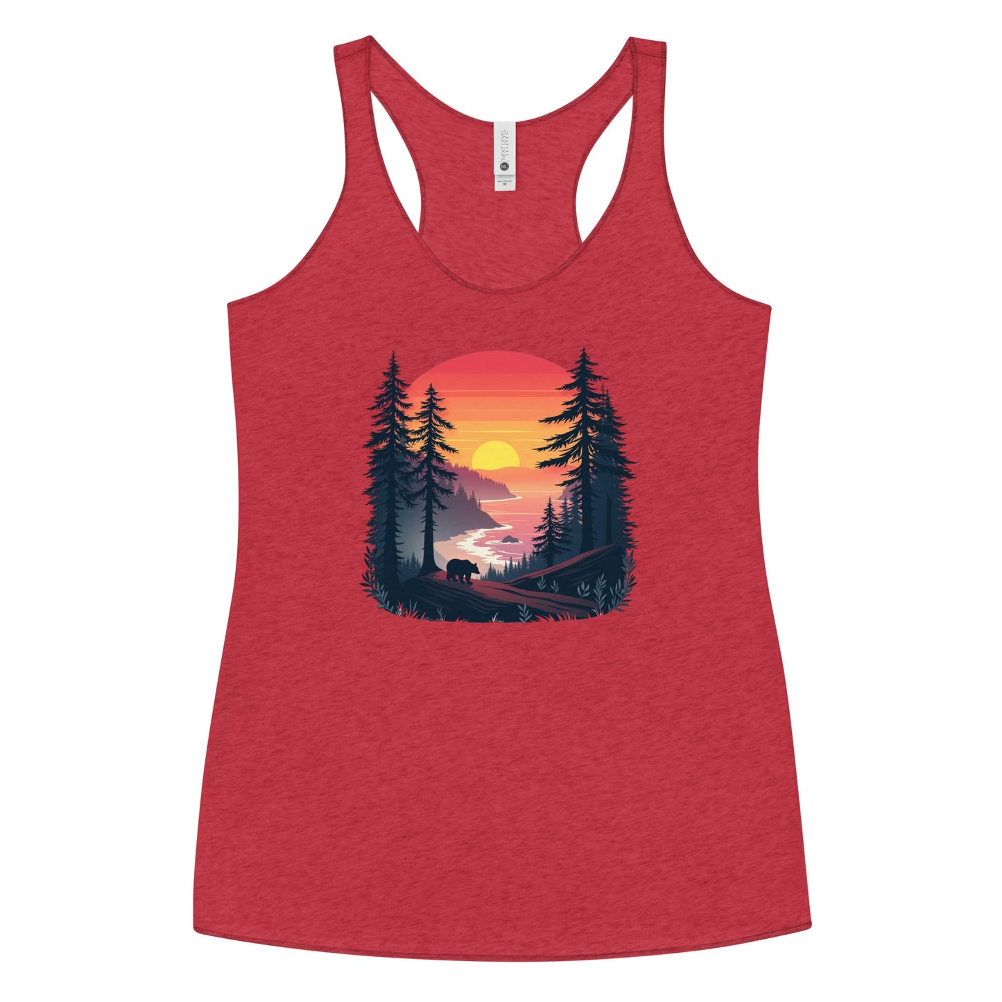 Mountain Bear Women's Racerback Tank - Women's Shirts - Discovery Co.