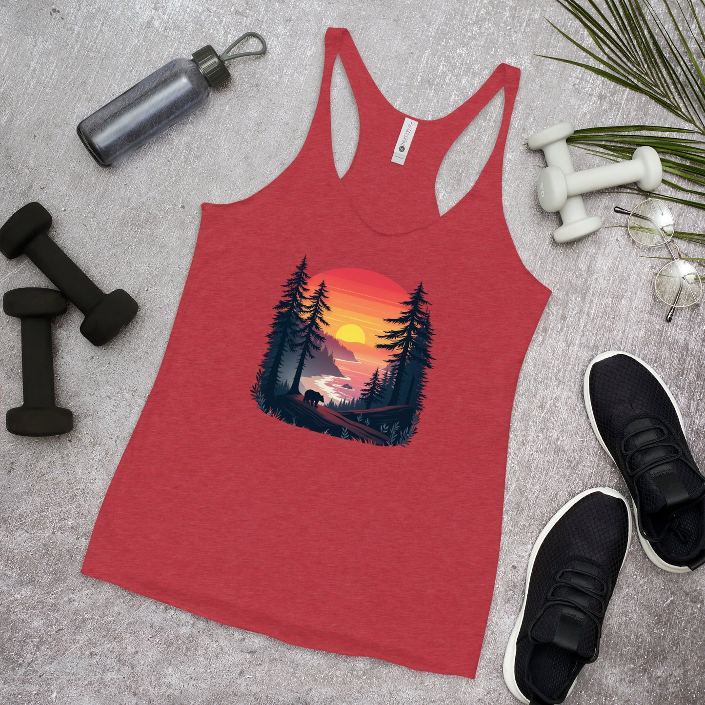 Mountain Bear Women's Racerback Tank - Women's Shirts - Discovery Co.