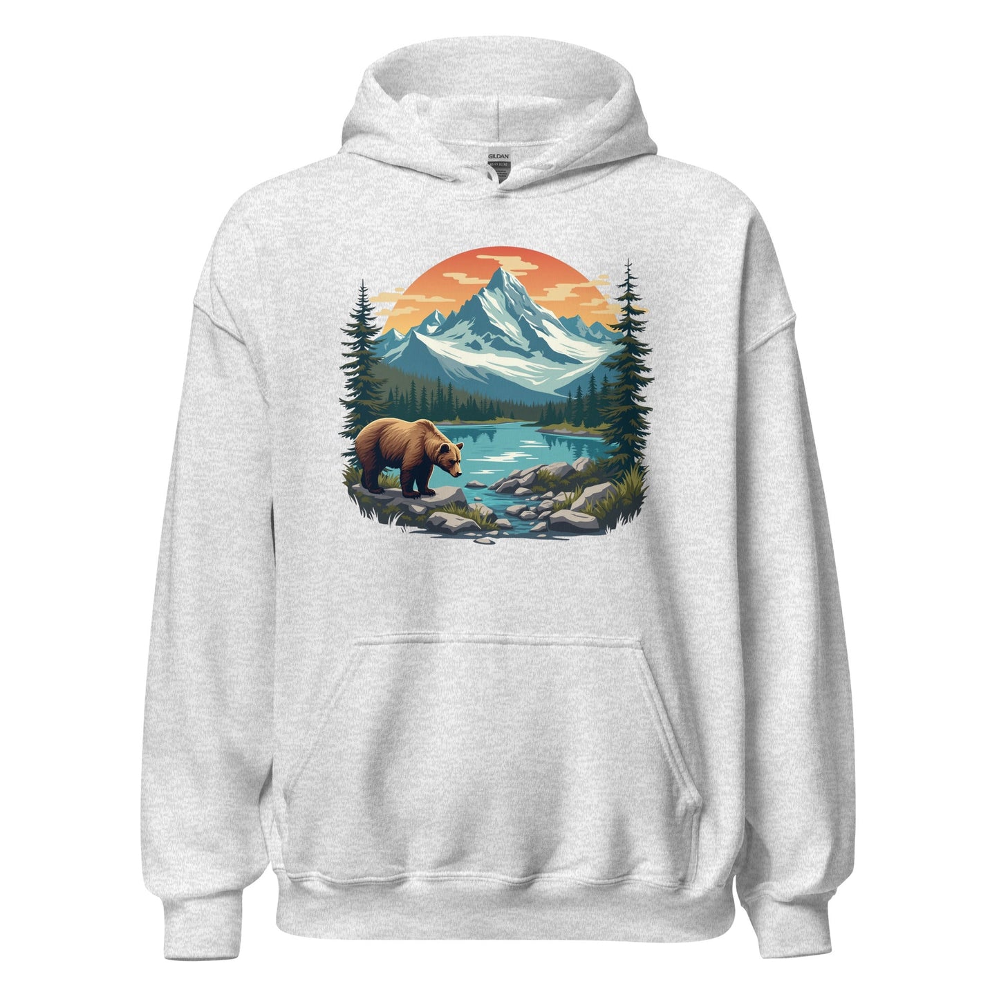 Mountain Bear Women's (Unisex) Hoodie - Hoodies - Discovery Co.