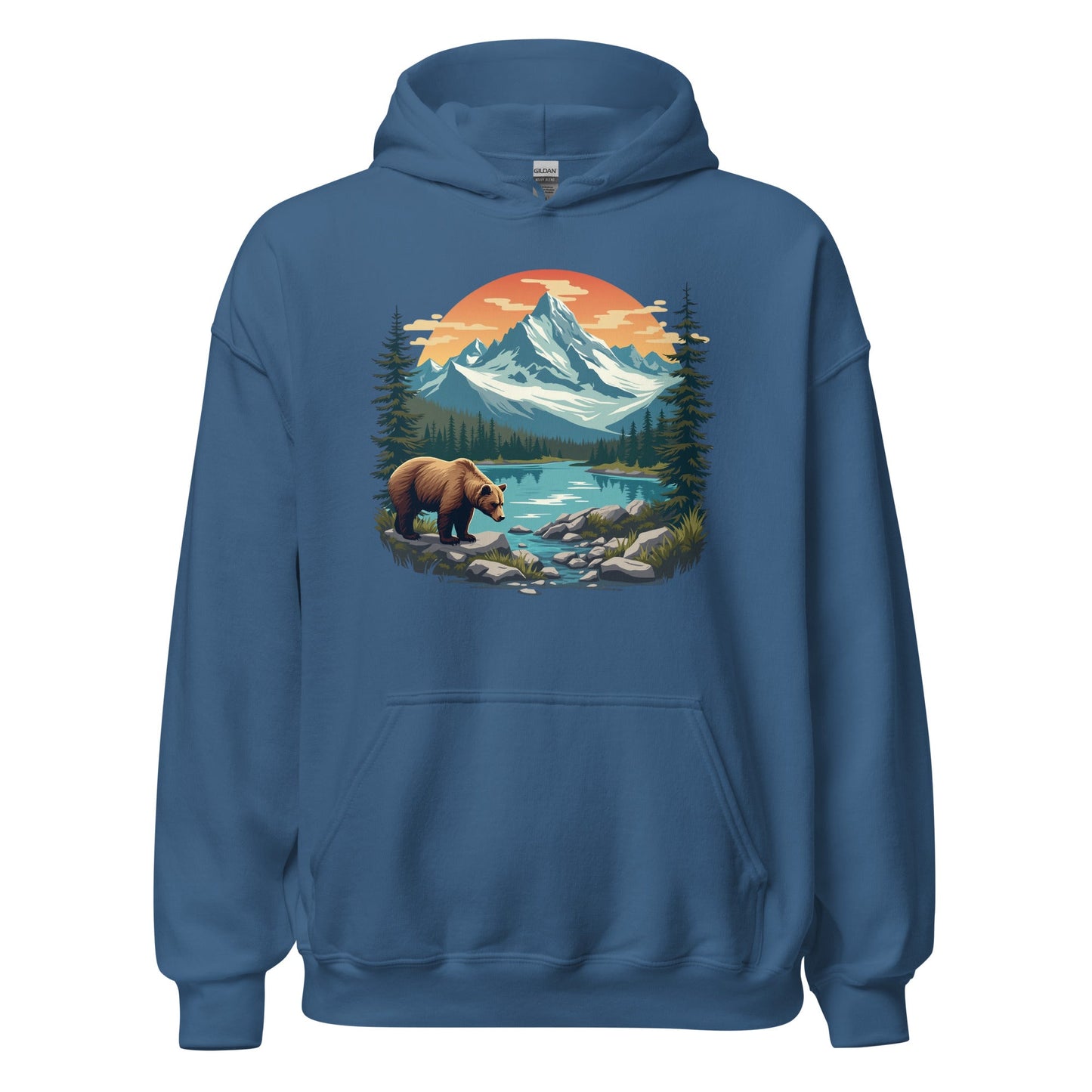 Mountain Bear Women's (Unisex) Hoodie - Hoodies - Discovery Co.