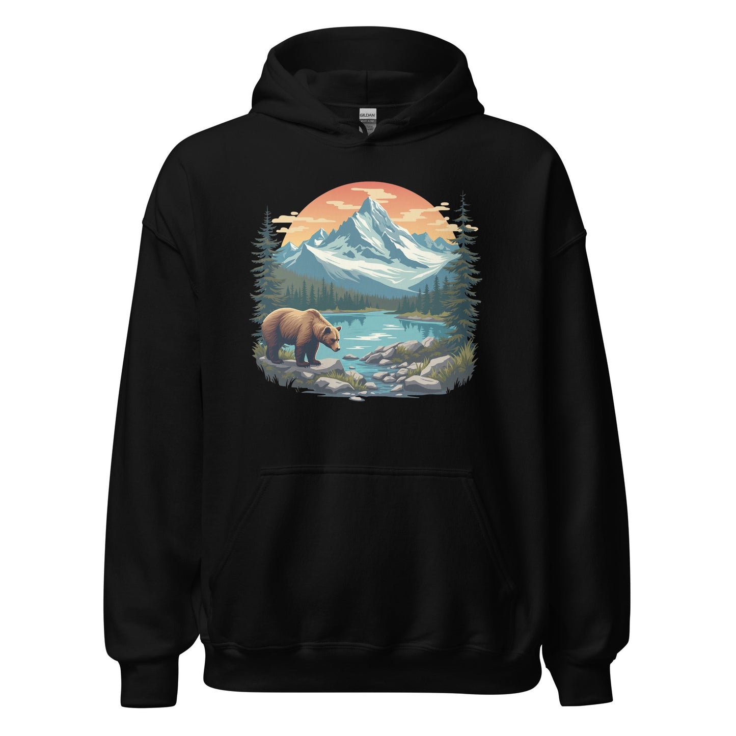 Mountain Bear Women's (Unisex) Hoodie - Hoodies - Discovery Co.