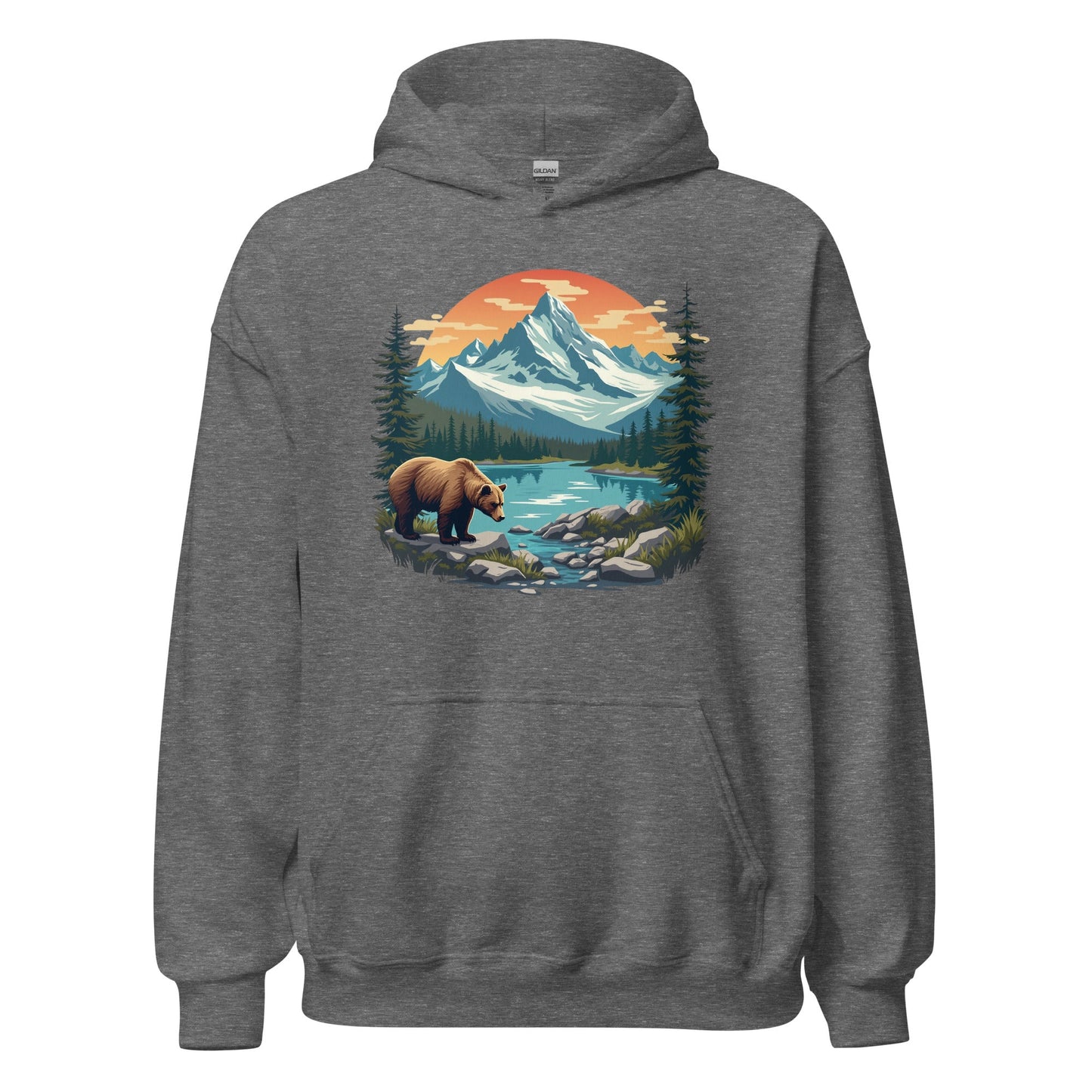 Mountain Bear Women's (Unisex) Hoodie - Hoodies - Discovery Co.