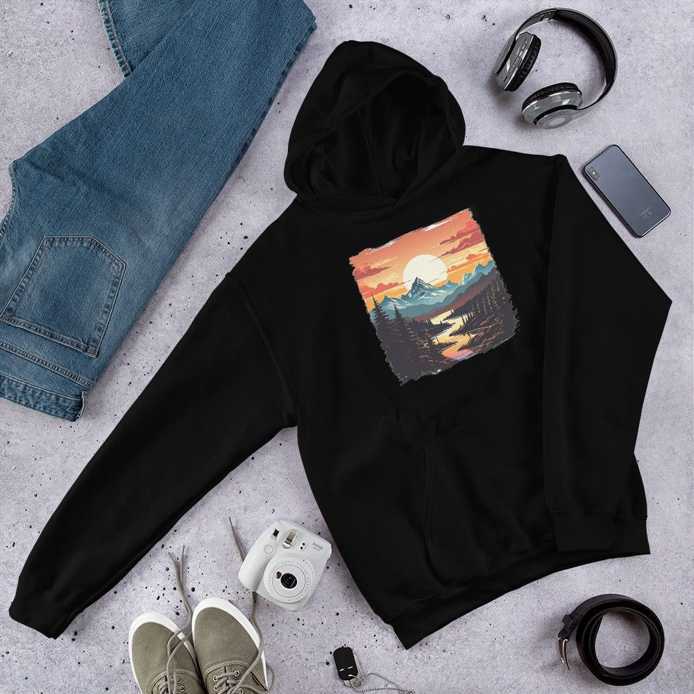 Mountain Stream Men's (Unisex) Hoodie - Men's Shirts - Discovery Co.