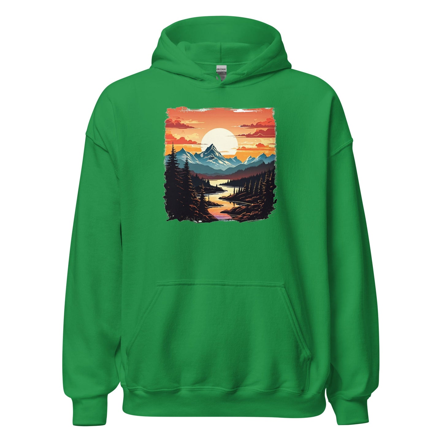 Mountain Stream Men's (Unisex) Hoodie - Men's Shirts - Discovery Co.