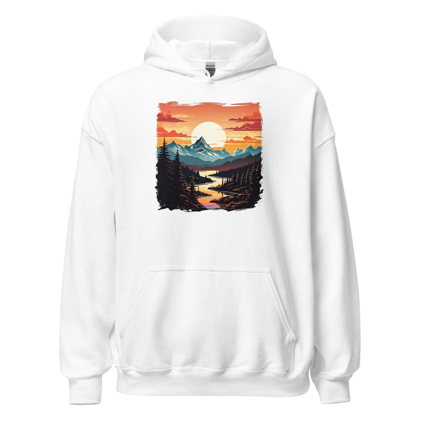 Mountain Stream Women's (Unisex) Hoodie - Hoodies - Discovery Co.