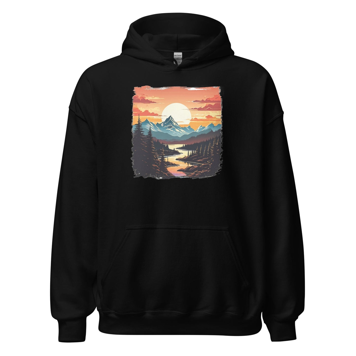 Mountain Stream Women's (Unisex) Hoodie - Hoodies - Discovery Co.