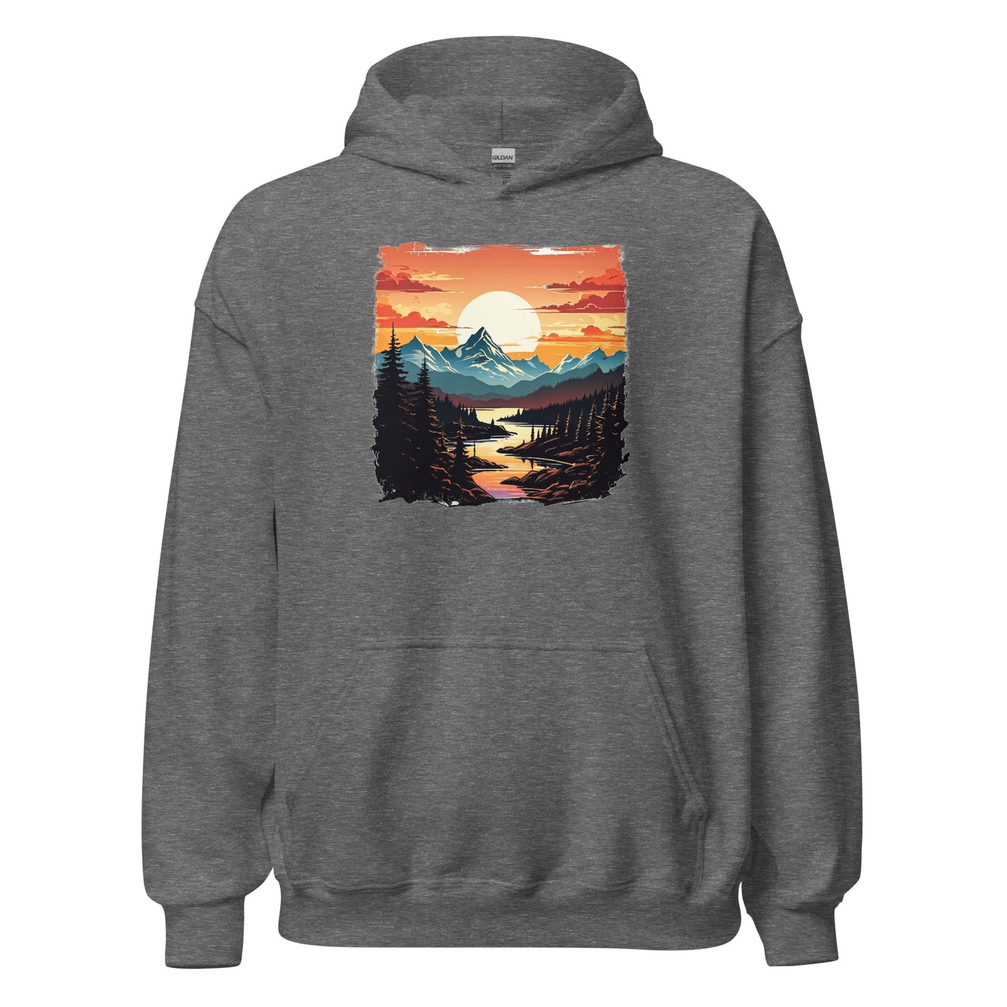 Mountain Stream Women's (Unisex) Hoodie - Hoodies - Discovery Co.