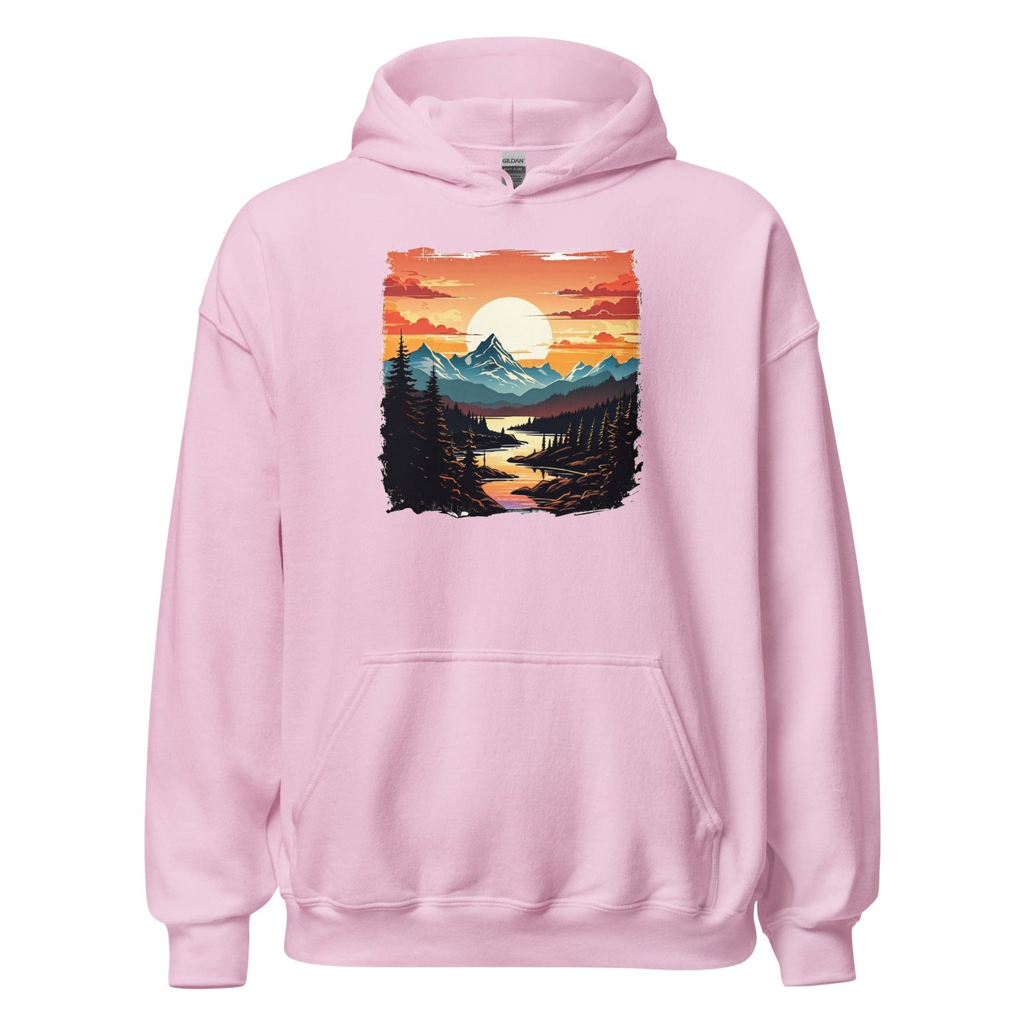 Mountain Stream Women's (Unisex) Hoodie - Hoodies - Discovery Co.