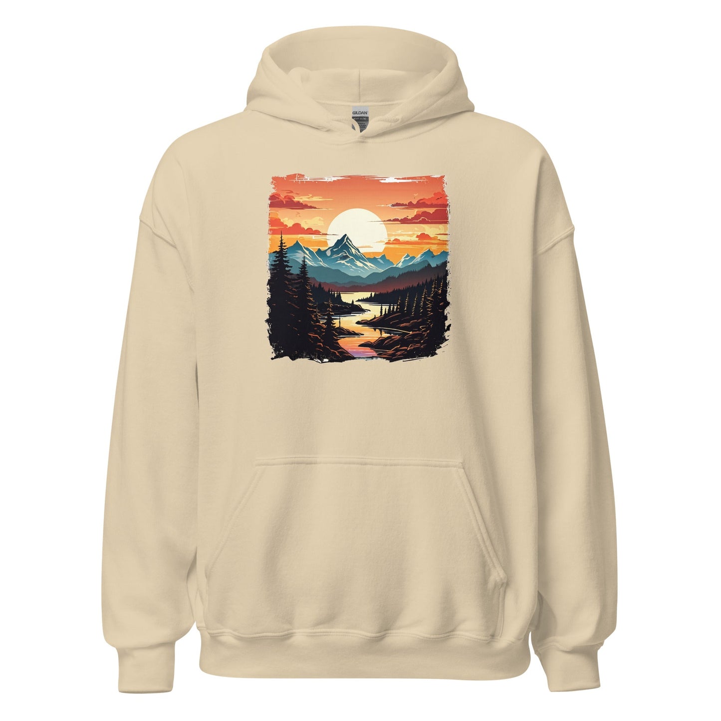 Mountain Stream Women's (Unisex) Hoodie - Hoodies - Discovery Co.