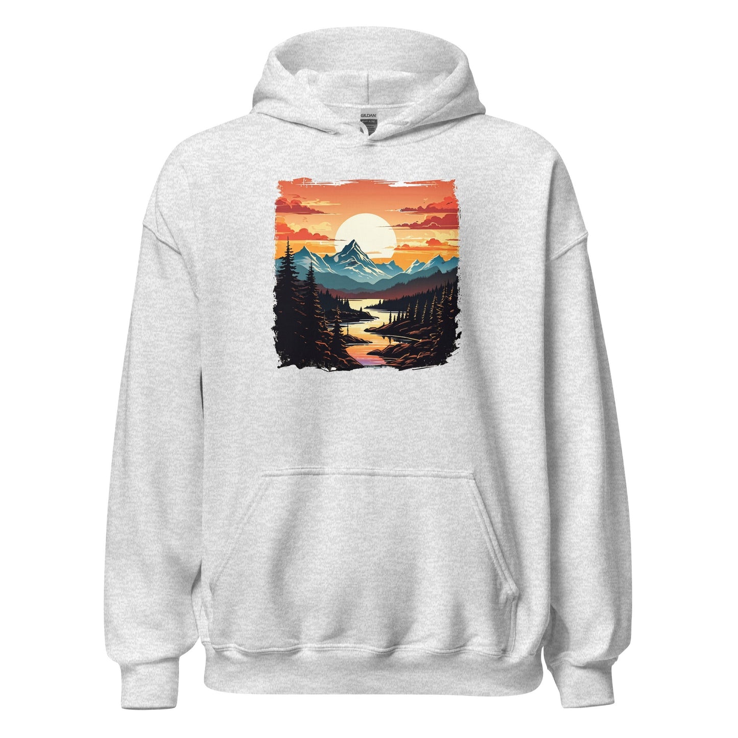 Mountain Stream Women's (Unisex) Hoodie - Hoodies - Discovery Co.
