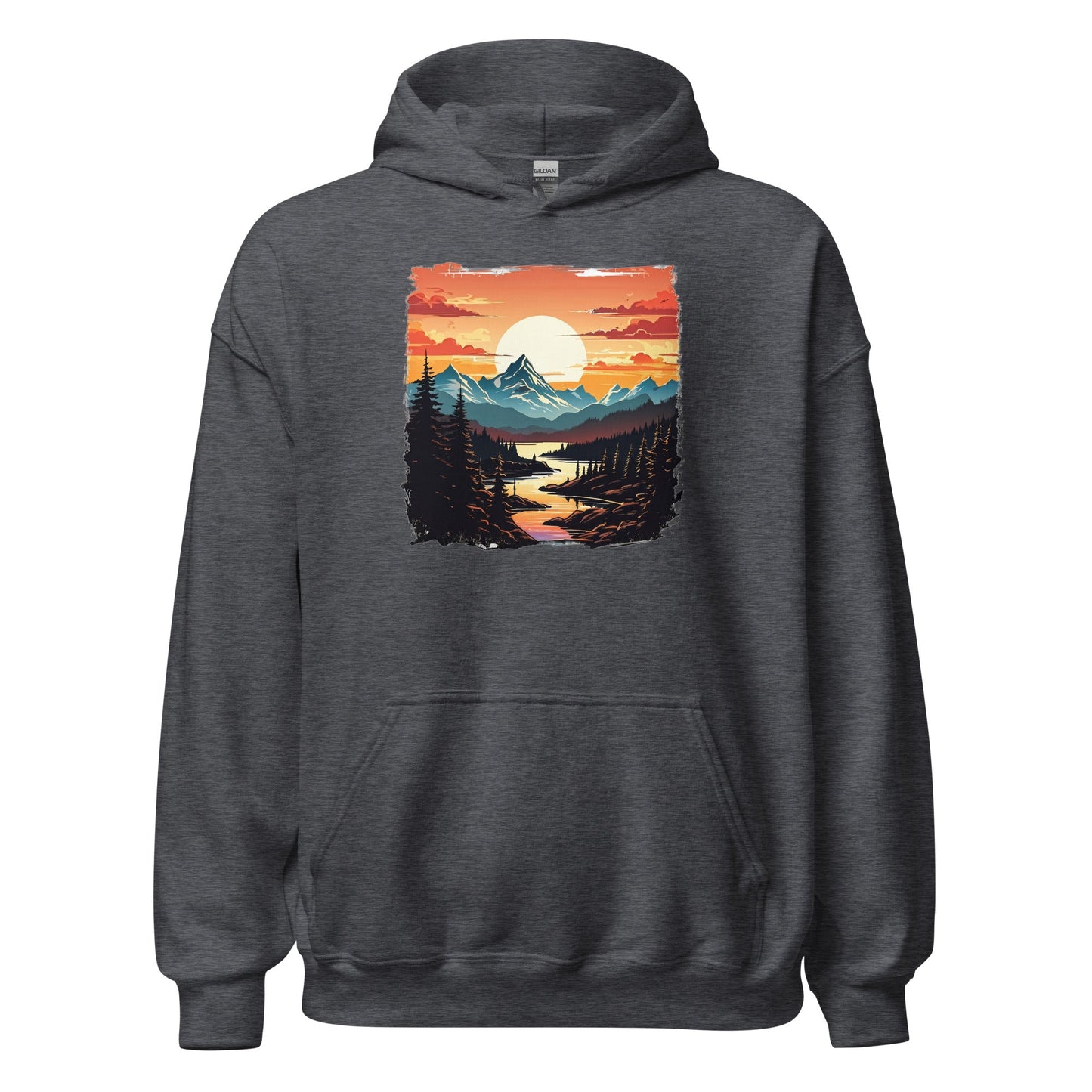 Mountain Stream Women's (Unisex) Hoodie - Hoodies - Discovery Co.