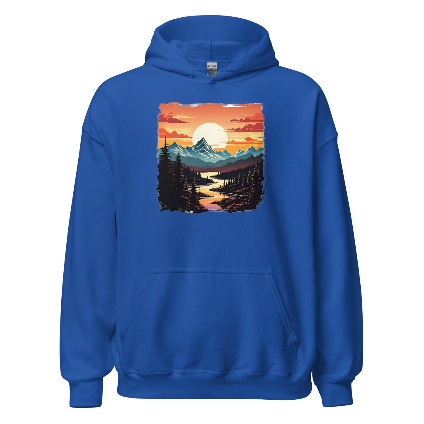 Mountain Stream Women's (Unisex) Hoodie - Hoodies - Discovery Co.