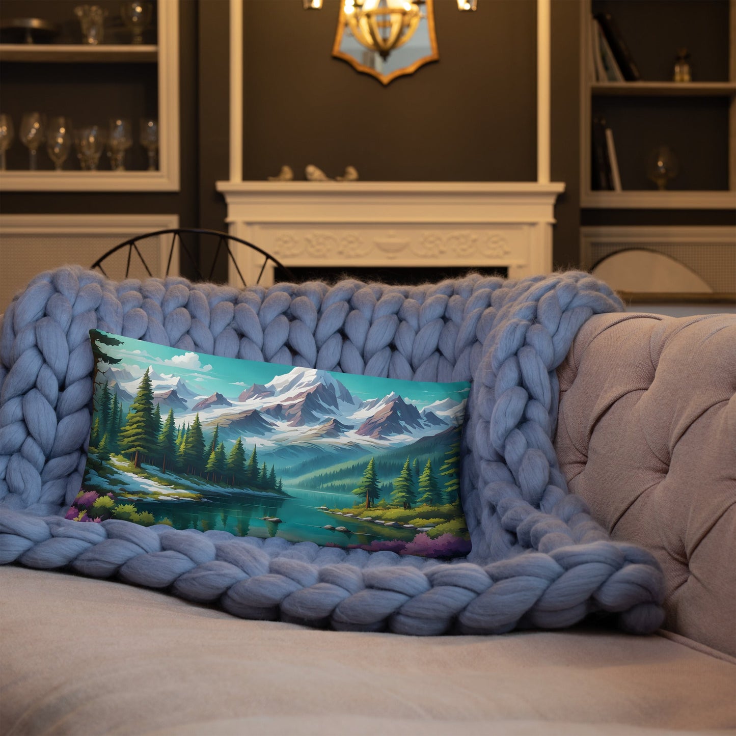 Mountain View Basic Pillow - Pillows - Discovery Co.
