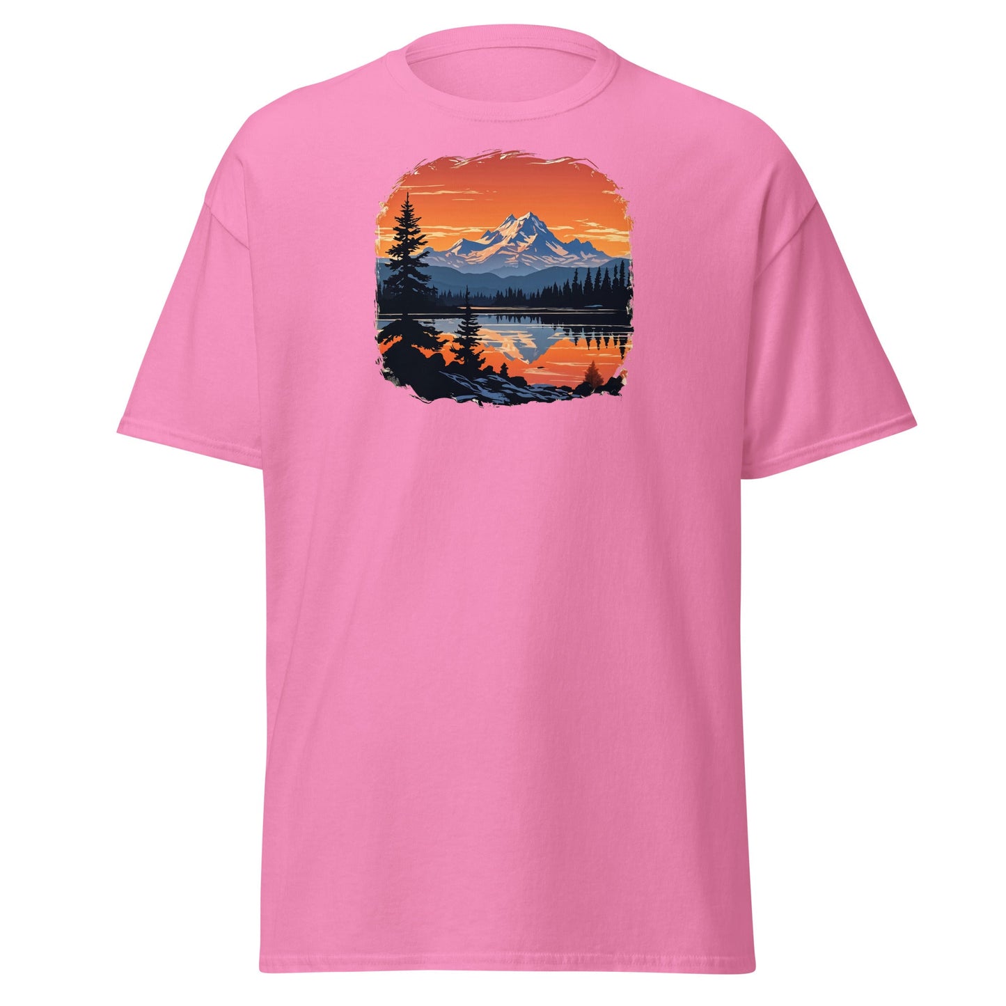 Mountains On The Lake Women's (Unisex) Classic Tee - Women's Shirts - Discovery Co.